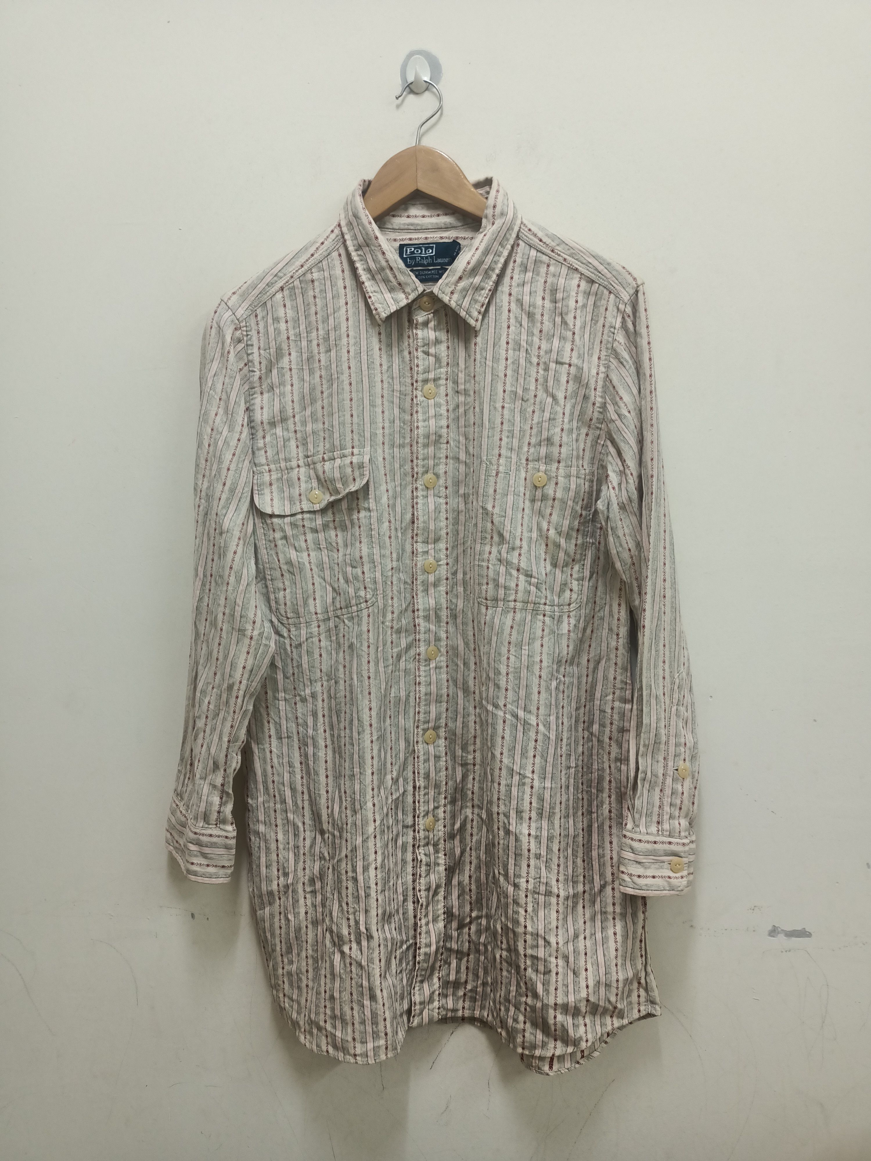 Polo Ralph Lauren × Ralph Lauren Polo by Ralph Lauren New Dungaree WS shirt Size US L / EU 52-54 / 3 - 1 Thumbnail
