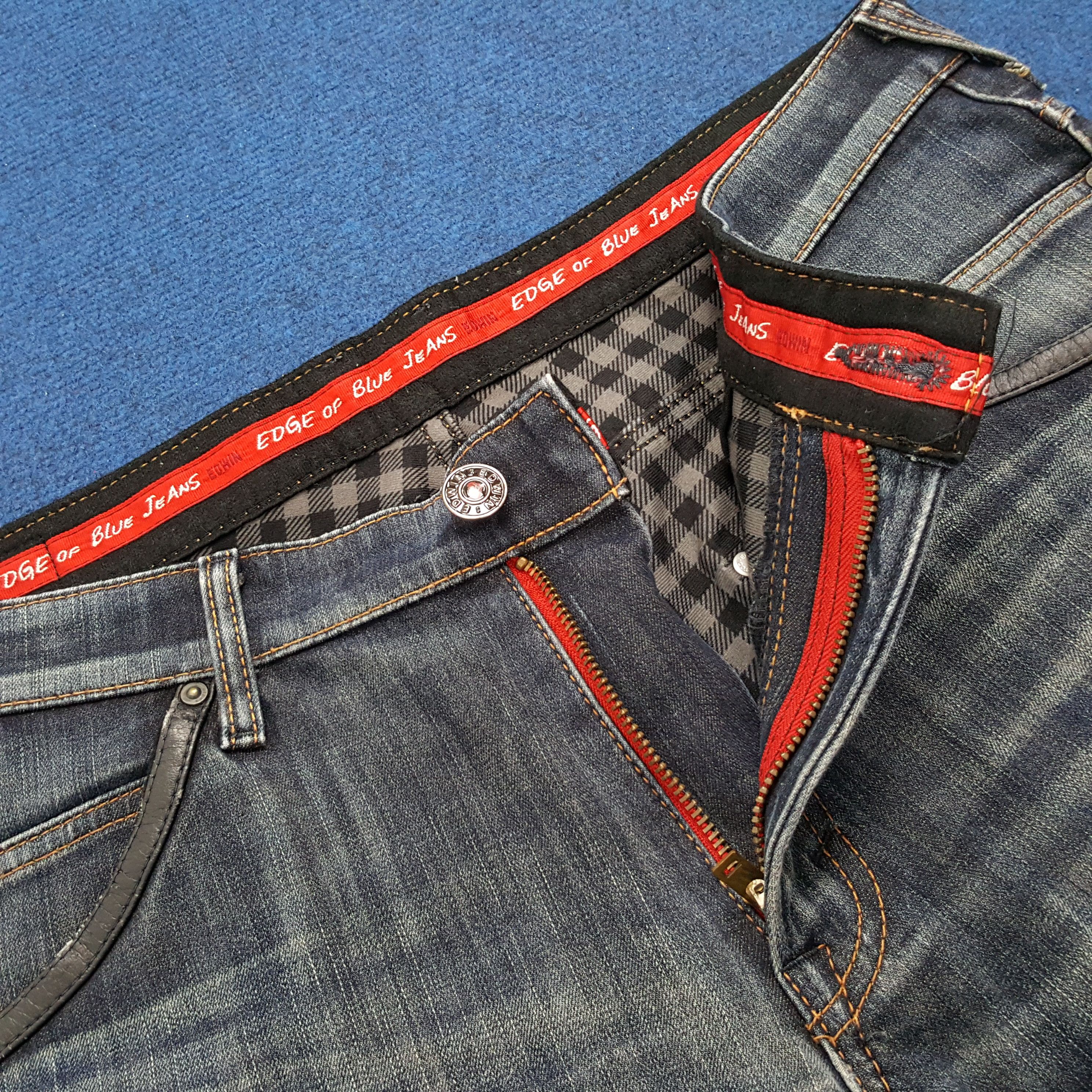 Edwin × Vintage Vintage Edwin Edge Wild Fire Japanese Brand Jeans Size US 37 - 10 Thumbnail