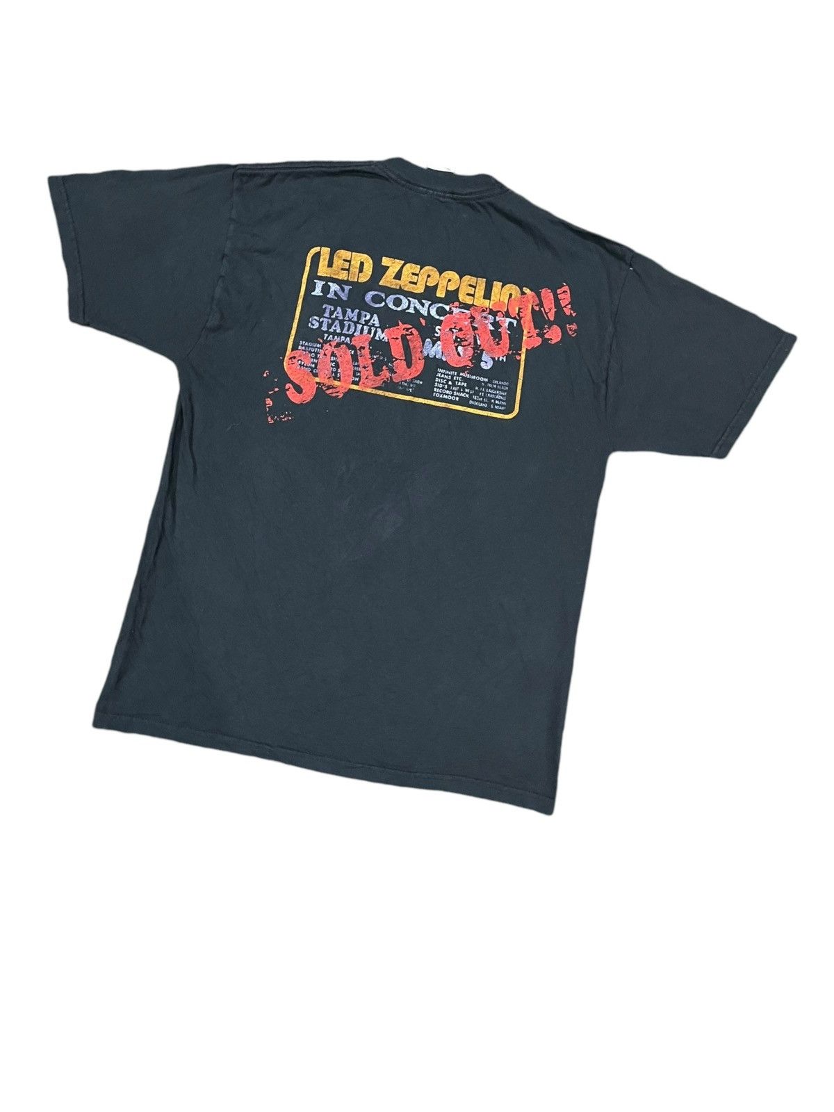 Band Tees × Led Zeppelin Led Zeppelin Tampa Stadium Tour Concert Tee Size US L / EU 52-54 / 3 - 7 Thumbnail