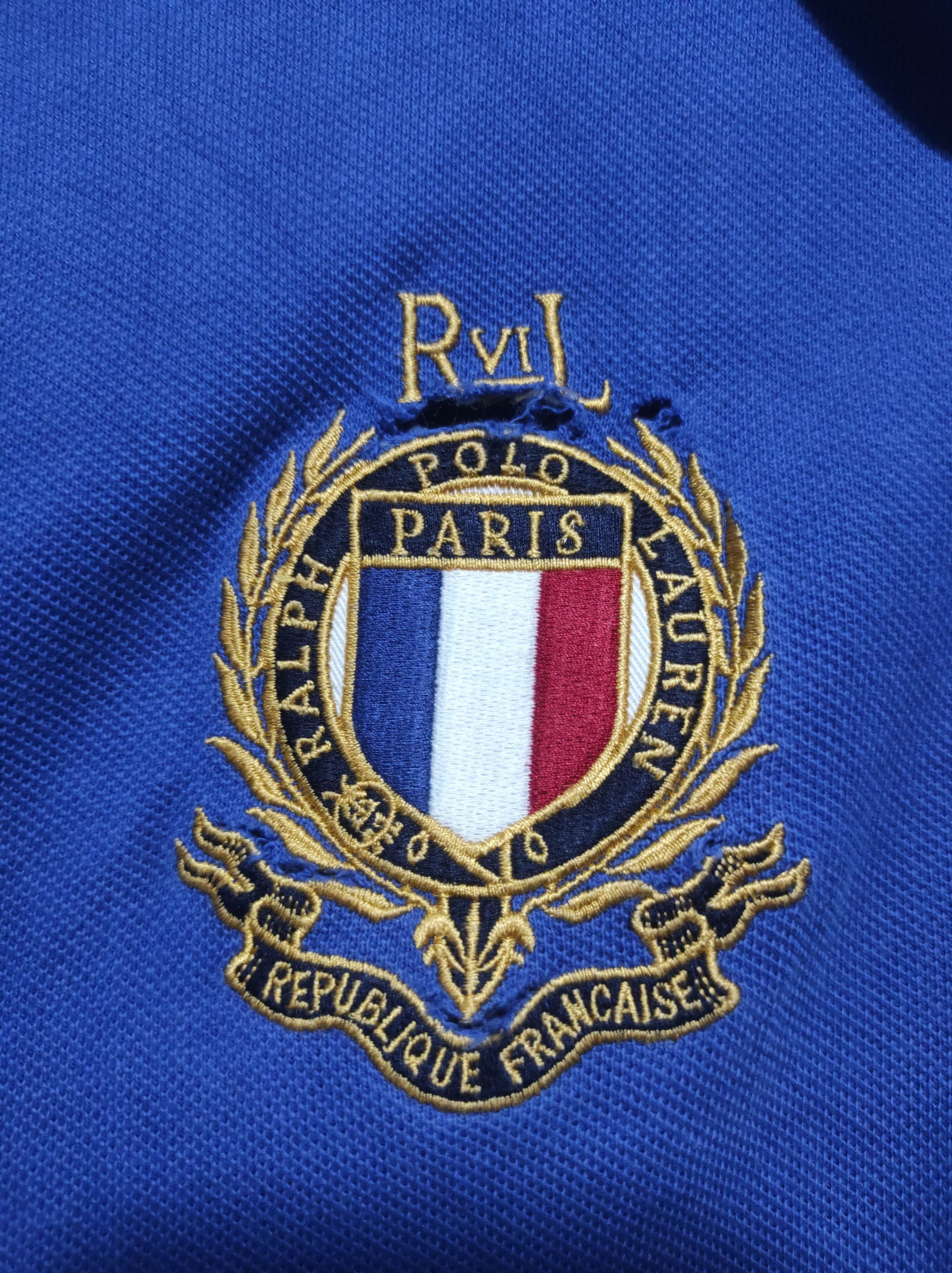 Polo Ralph Lauren Polo Ralph Lauren Paris Polo Shirt Size US L / EU 52-54 / 3 - 7 Thumbnail