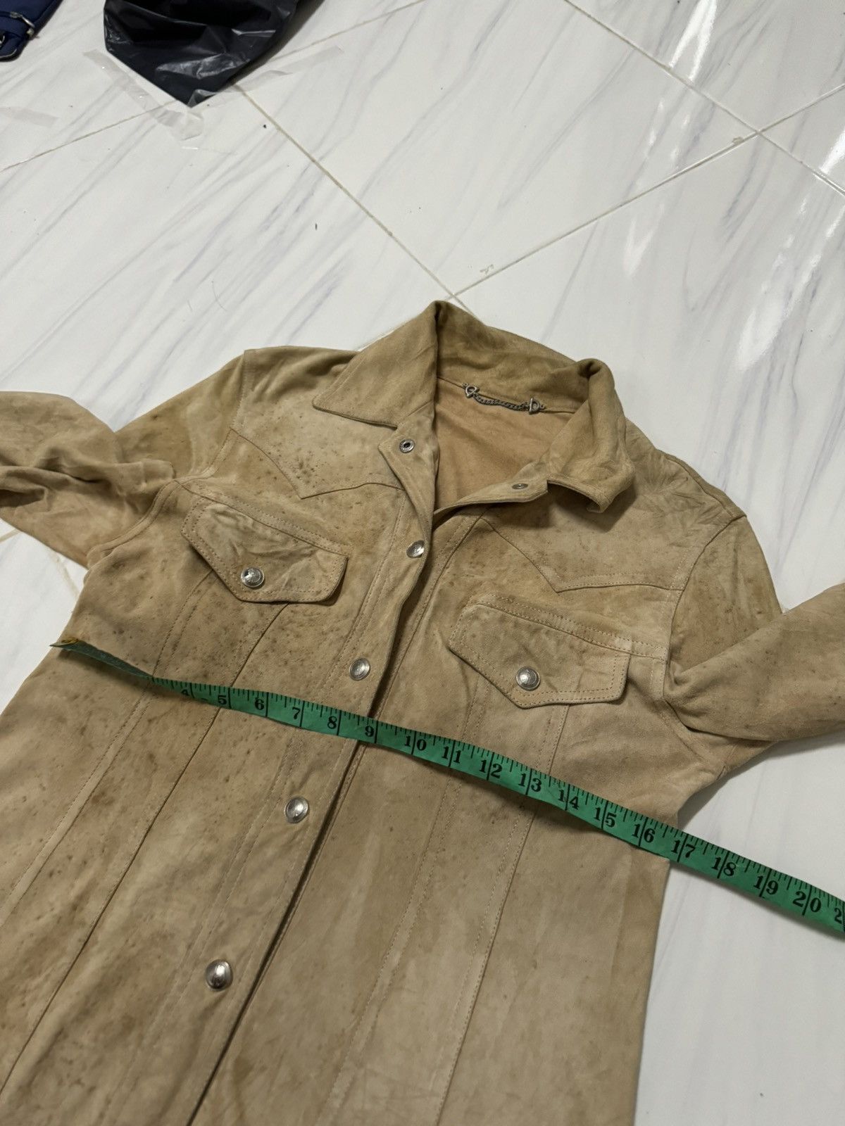 Gucci Gucci suede leather jacket size 40 Size S / US 4 / IT 40 - 15 Thumbnail