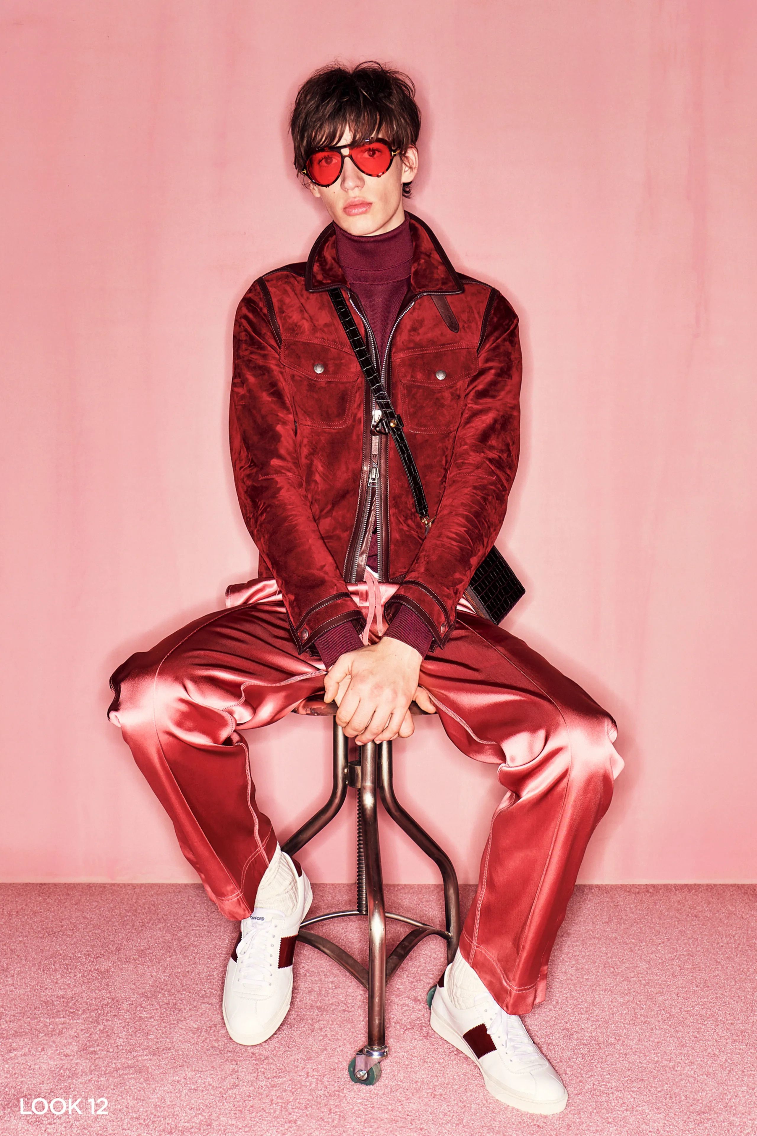Tom Ford Tom ford red leather jacket Size US S / EU 44-46 / 1 - 1 Thumbnail