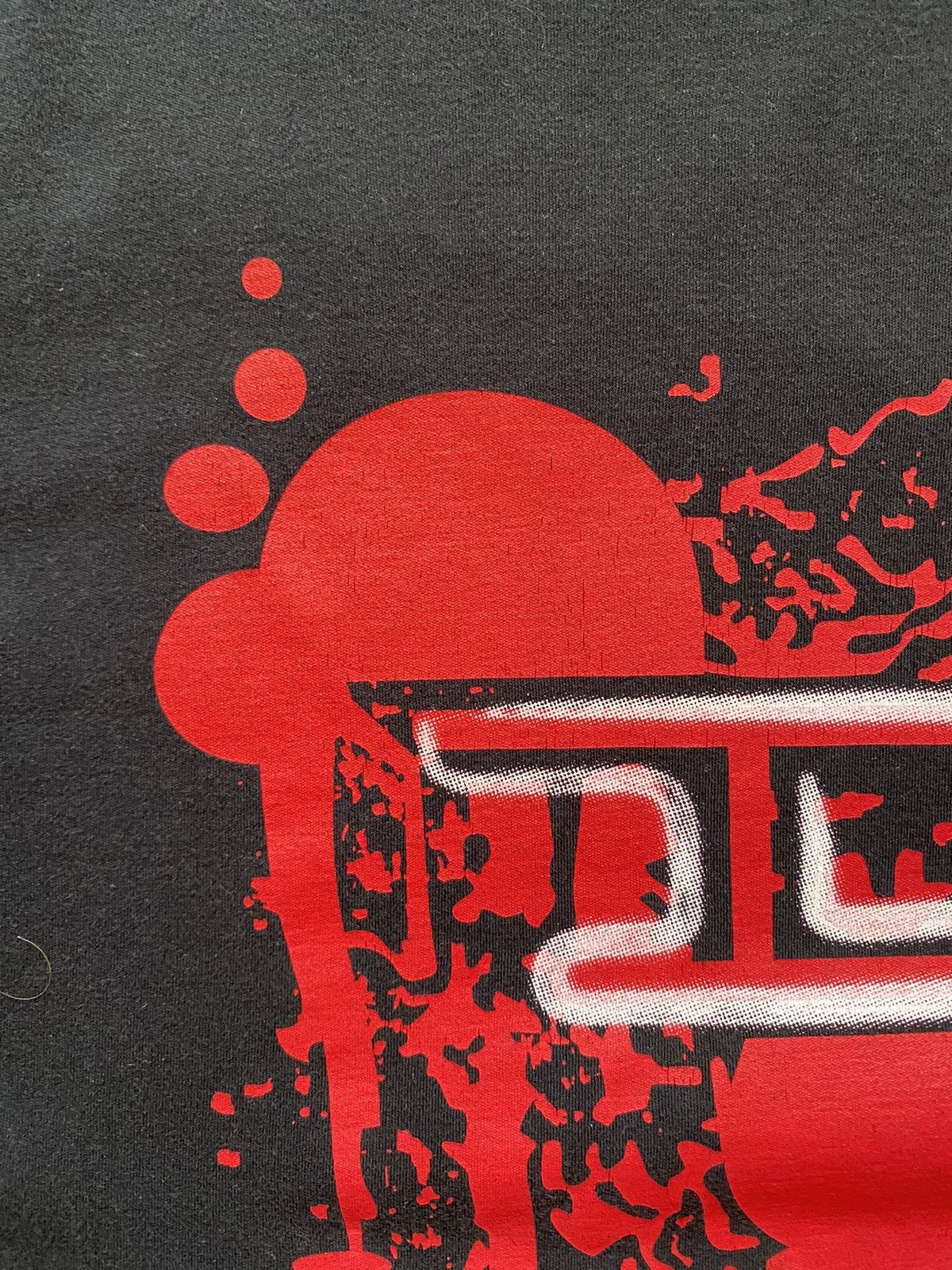 Diesel × Vintage Vintage Diesel 90's Big Logo Avant Garde Tee Size US L / EU 52-54 / 3 - 3 Thumbnail