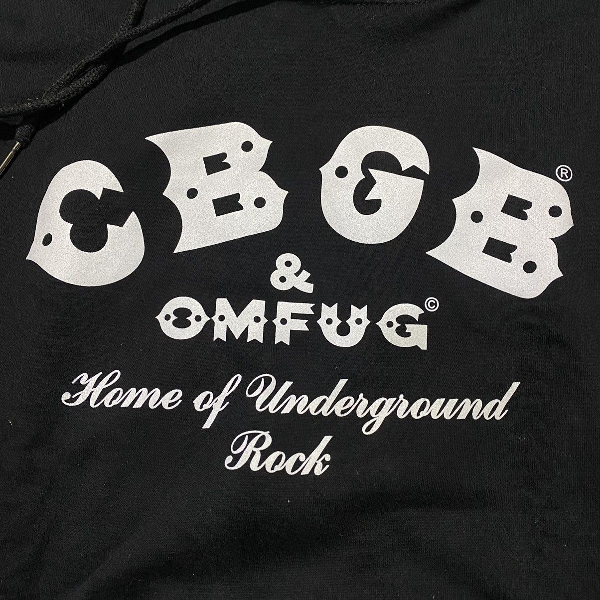 Band Tees × Vintage CBGB OMFUG HEAVYWEIGHT HOODIES Size US M / EU 48-50 / 2 - 4 Thumbnail
