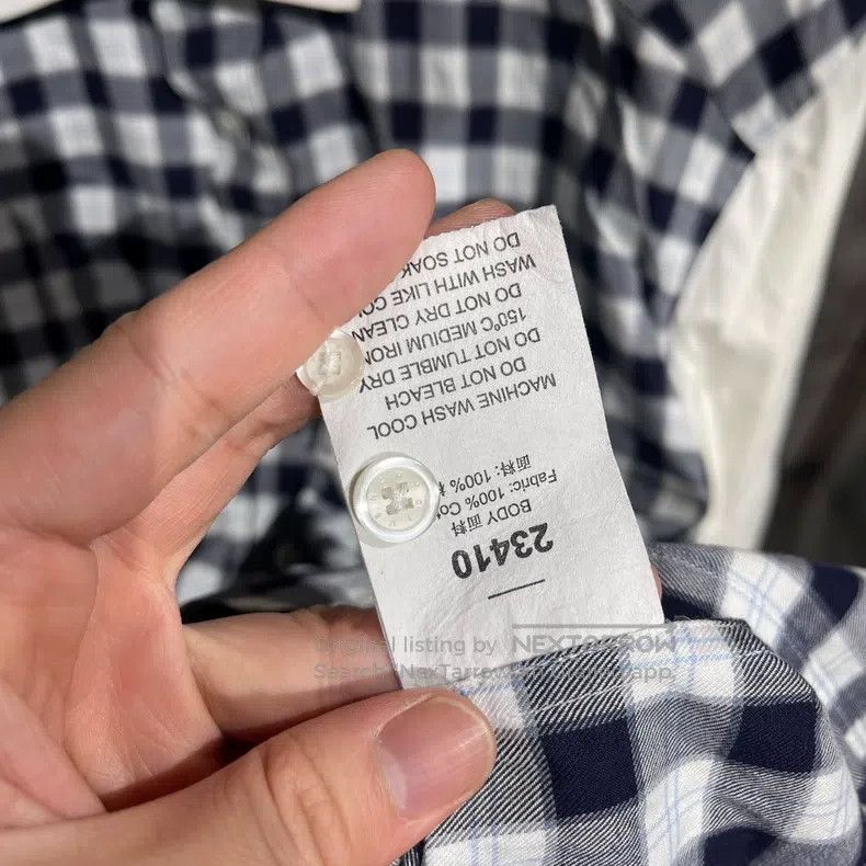 Givenchy Givenchy Size43 White star embroidered striped sailor shirt Size US M / EU 48-50 / 2 - 8 Thumbnail