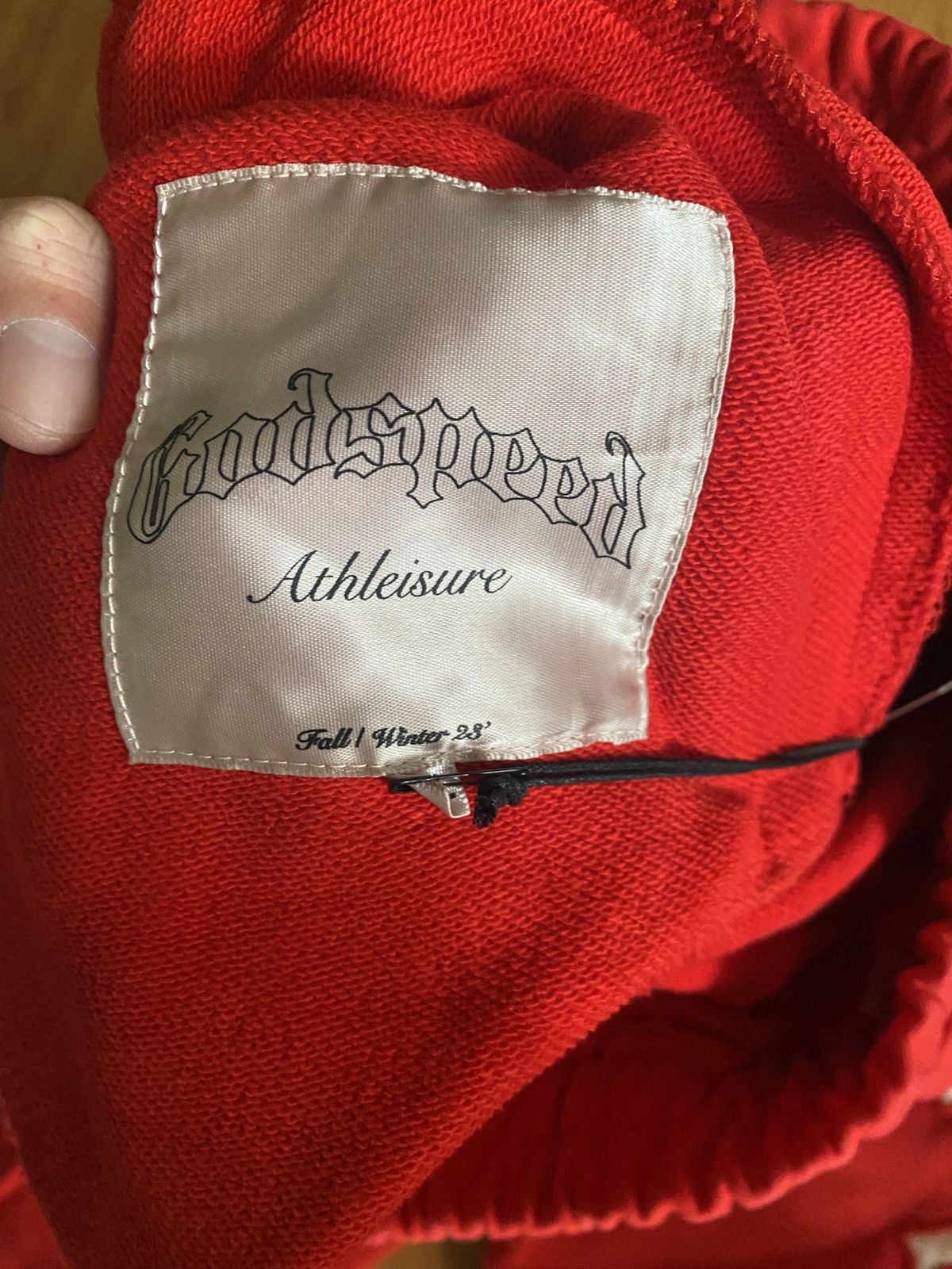 Godspeed XXL Godspeed Red Sweatpants OG Logo Size US 36 / EU 52 - 9 Thumbnail