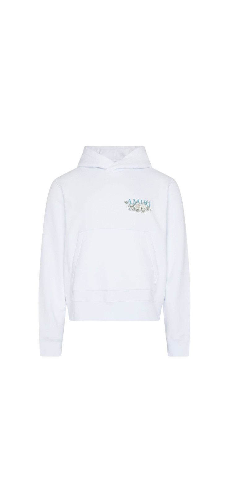 AMIRI Floral Amiri logo hoodie