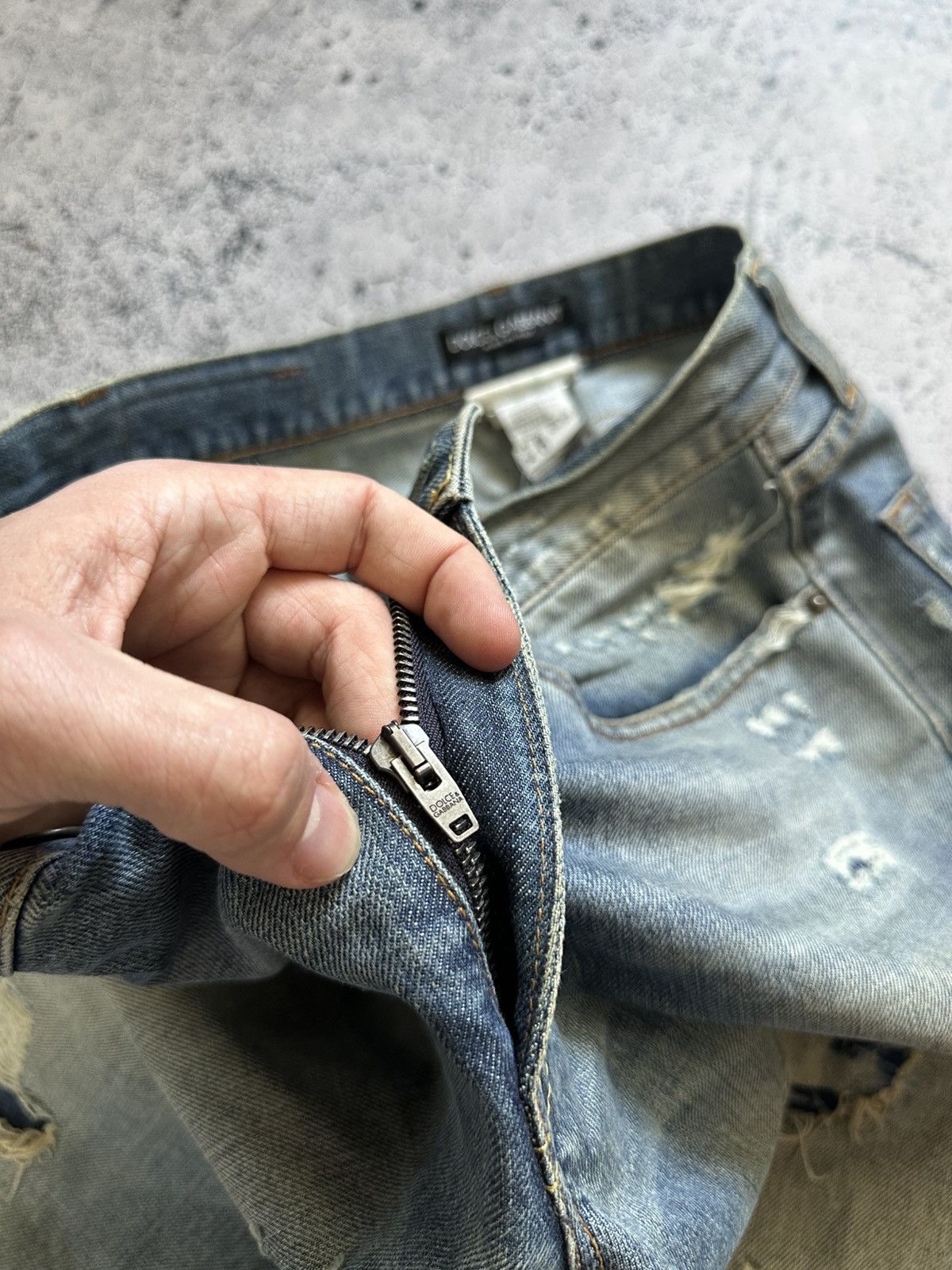 Dolce & Gabbana RARE Dolce&Gabbana Vintage Denim Jeans Archival Collection Size US 32 / EU 48 - 11 Thumbnail