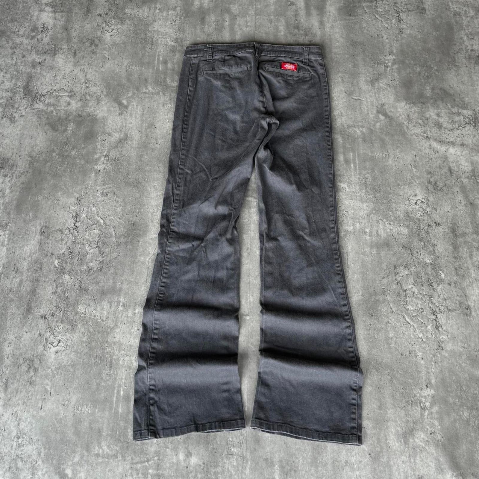 Dickies × Vintage Vintage Y2K Dickies Skater Wolf Grey Chino Casual Pants Size 29" - 2 Thumbnail