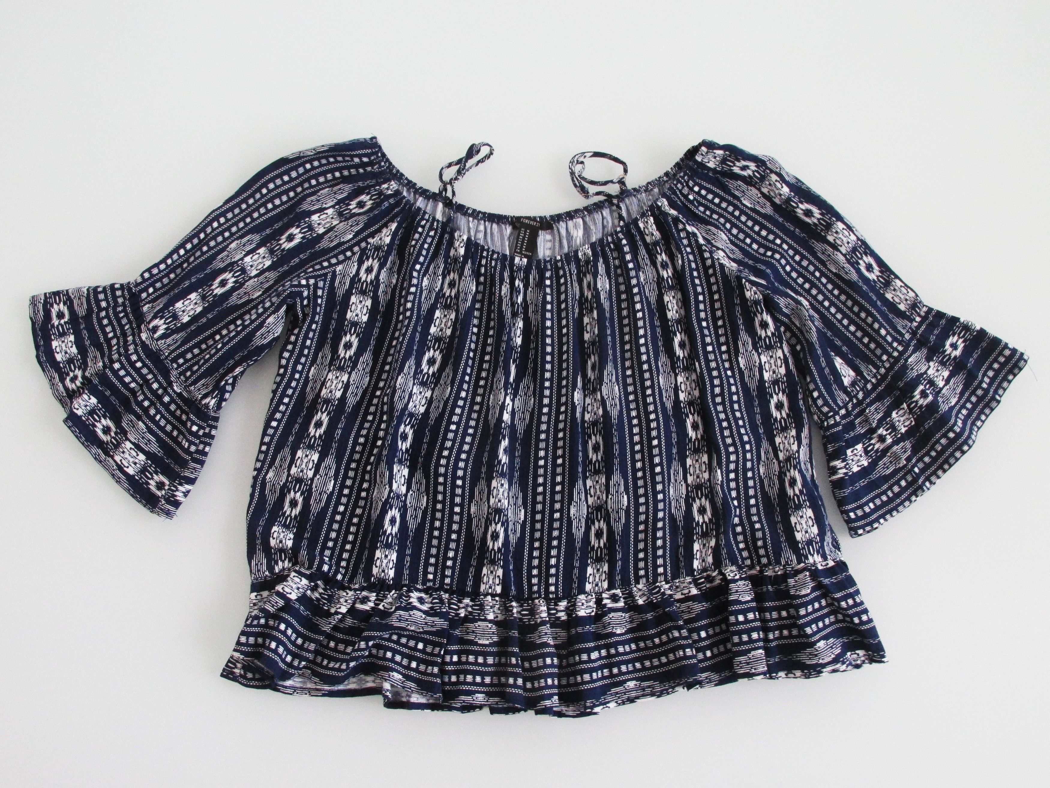 Forever 21 Forever 21 (NWOT) Off The Shoulder Blouse Size Medium Size M / US 6-8 / IT 42-44 - 1 Thumbnail