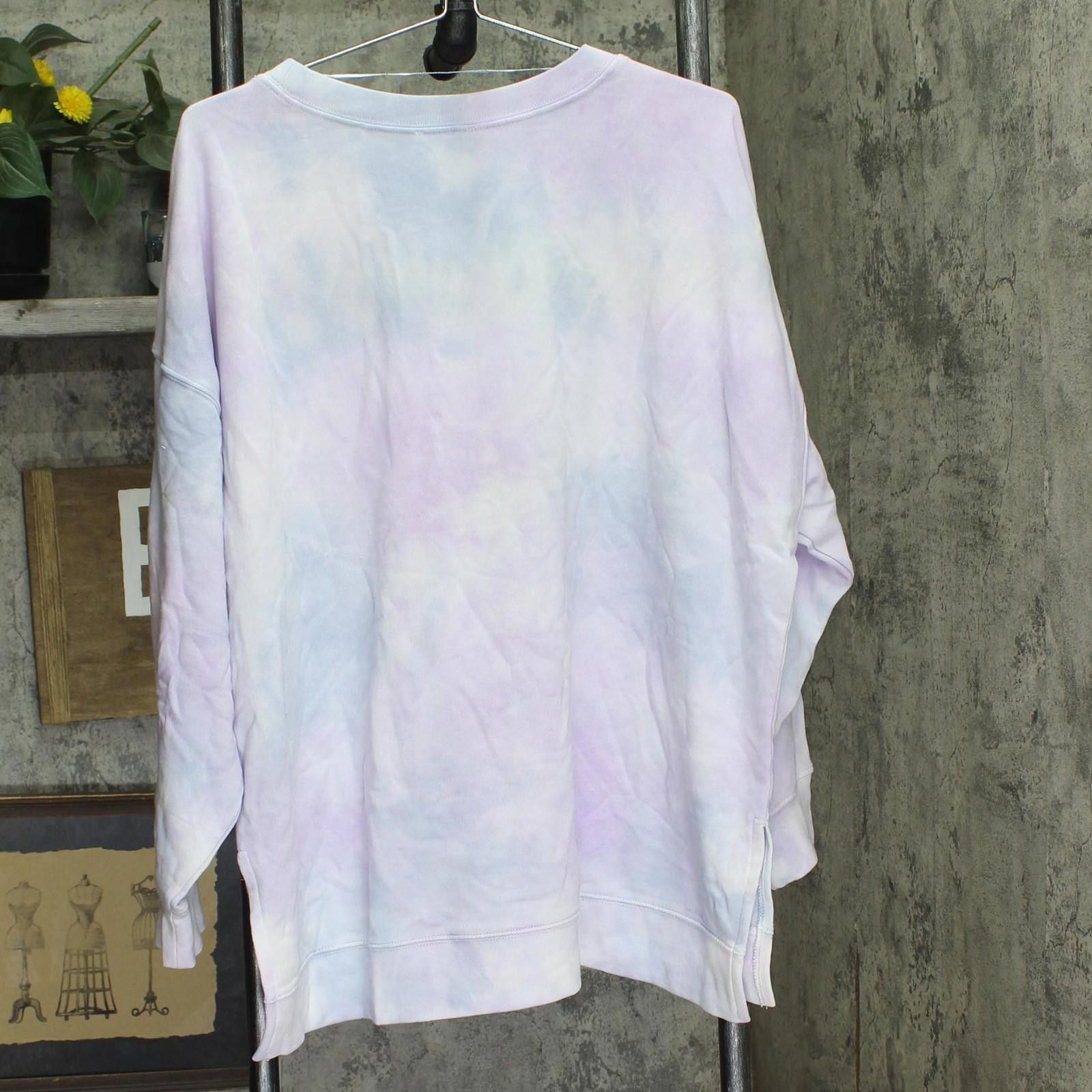 Style & Co Nwt Style & Co Terry Sweatshirt Cool Dye Purple / Multi Pxl Size XL / US 12-14 / IT 48-50 - 2 Thumbnail
