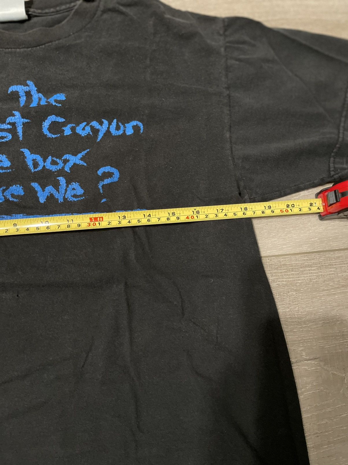 Vintage Vintage Crayon Tee Size US S / EU 44-46 / 1 - 4 Thumbnail