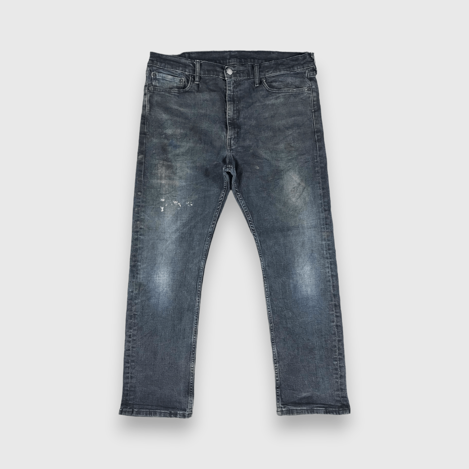 Vintage Faded Black Levis 513 Jeans-J2574