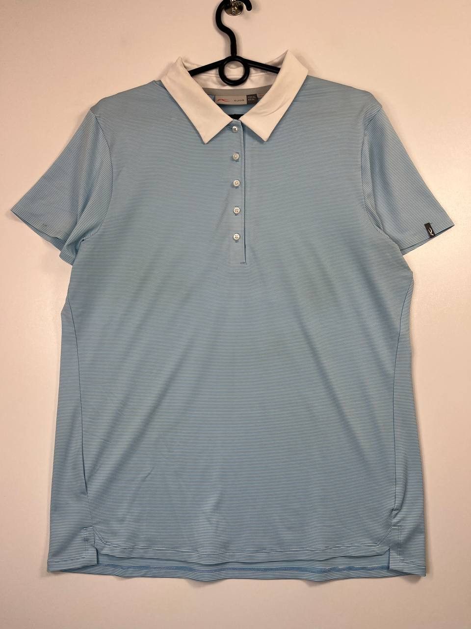 Other Kjus Women Golf Polo Shirt Blue Striped Short Sleeve Size XL Size XL / US 12-14 / IT 48-50 - 1 Thumbnail