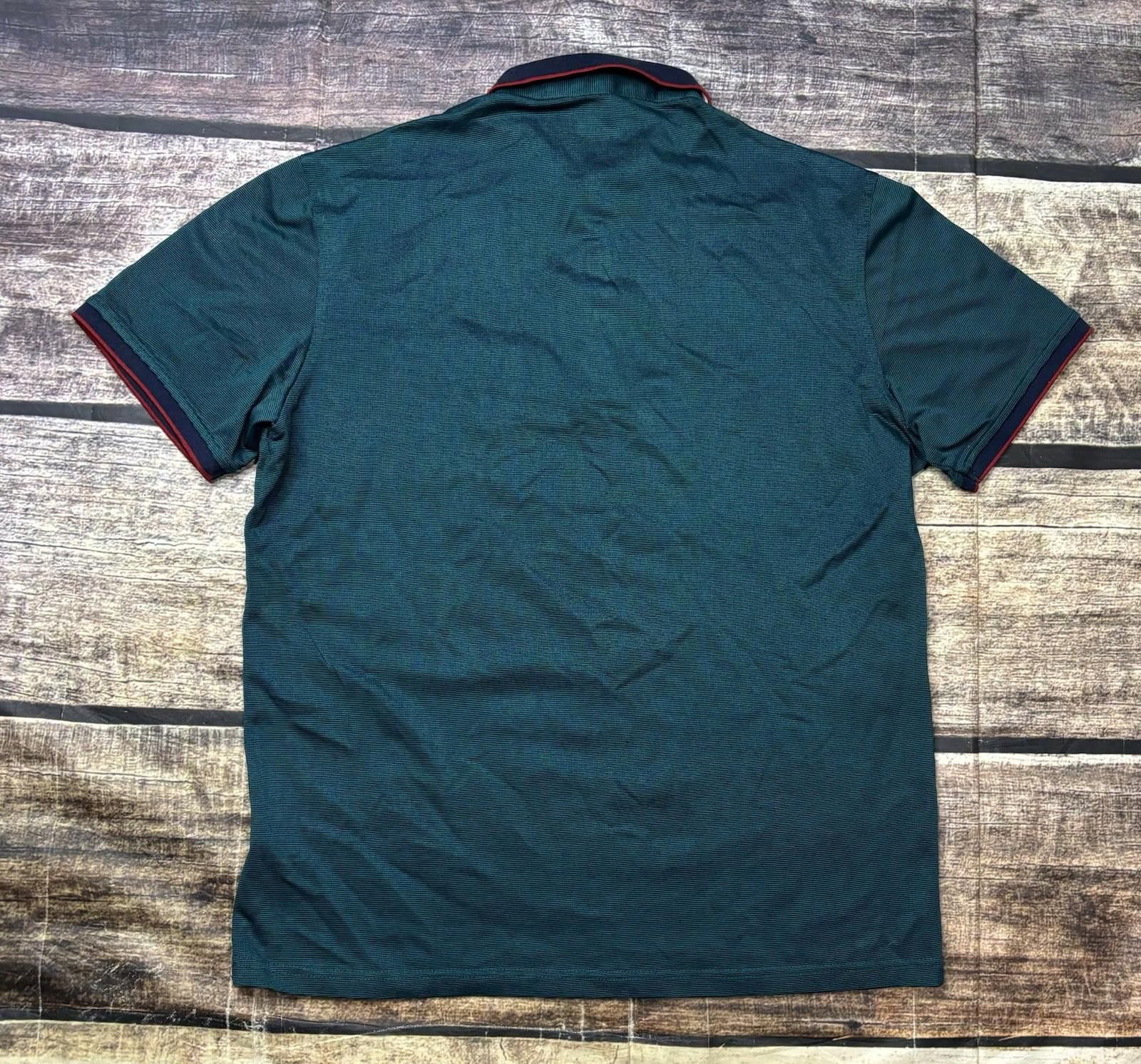 Armani Emporio Armani Polo Shirt Mens Medium Pocket Eagle Green Size US M / EU 48-50 / 2 - 7 Thumbnail