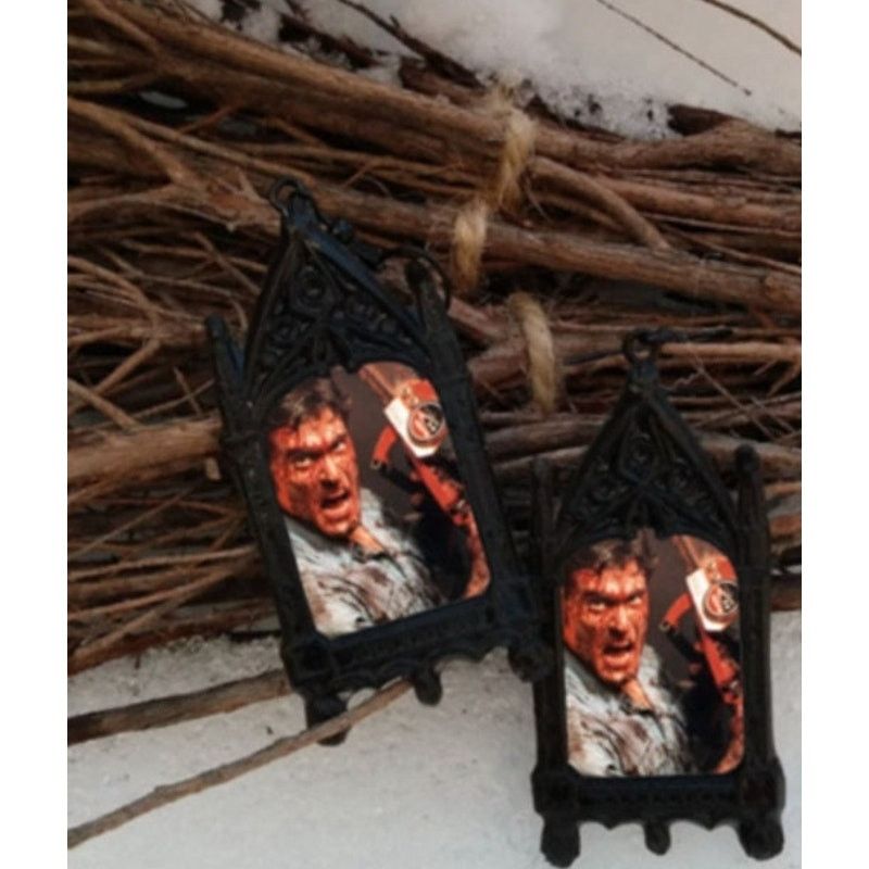 Other Ash VS Evil Dead Earrings Evil Dead Slasher Horror Size ONE SIZE - 3 Thumbnail