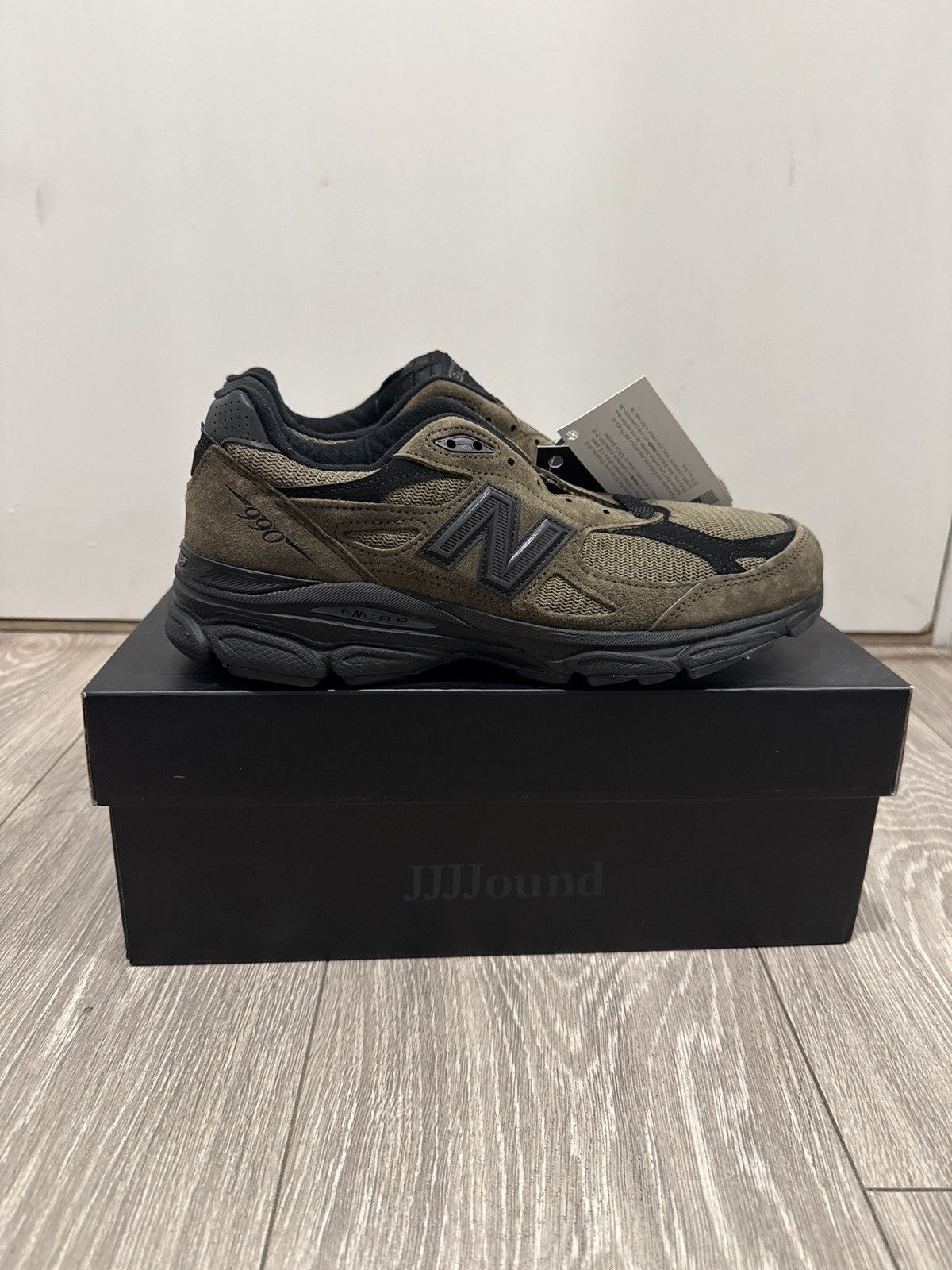 JJJJound × New Balance JJJJOUND x New Balance 990v3 Brown/Black Size US 8 / EU 41 - 1 Thumbnail