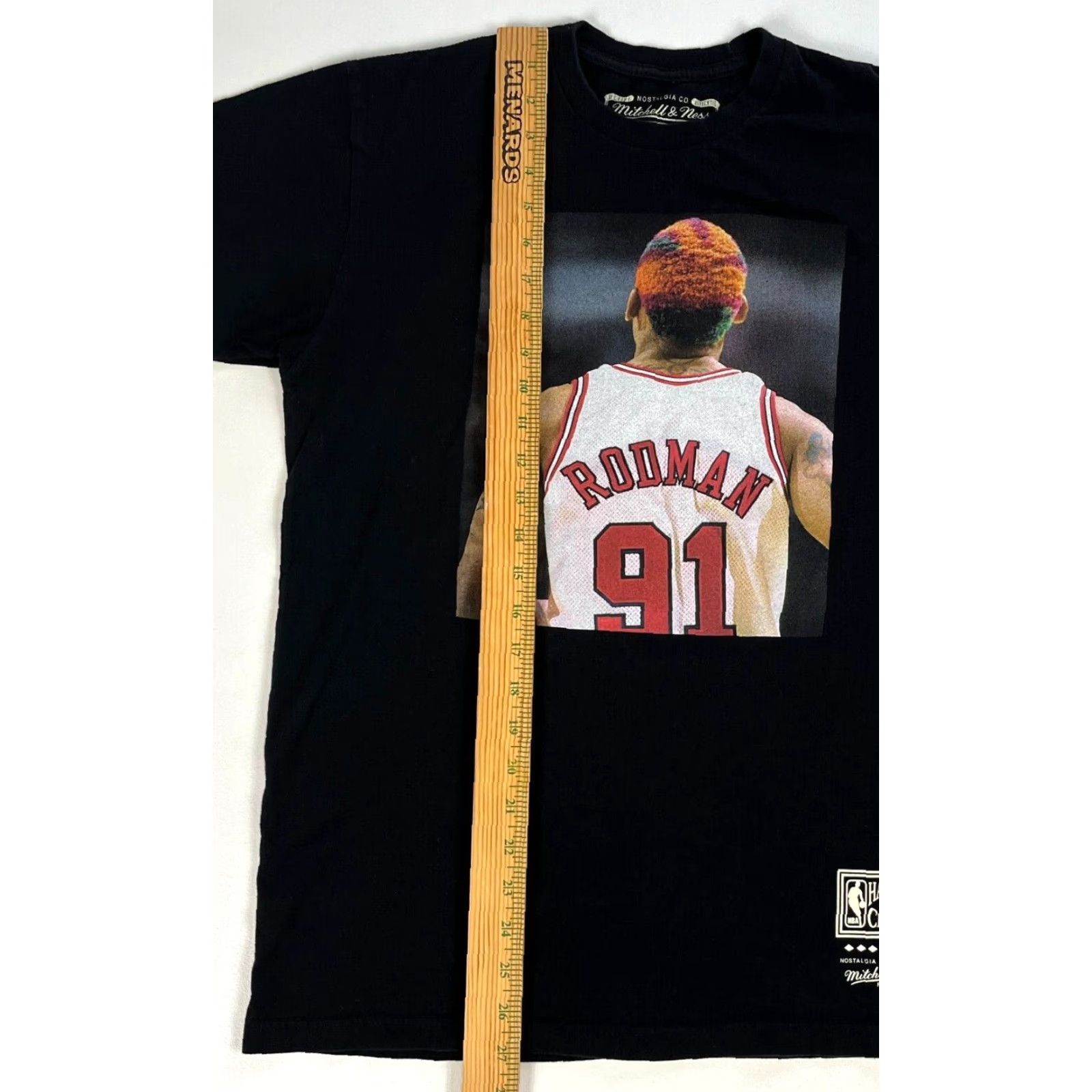 Mitchell & Ness Mitchell & Ness Hardwood Classics Men's Dennis Rodman Chicago Bulls T-Shirt Sz M Size US M / EU 48-50 / 2 - 6 Thumbnail