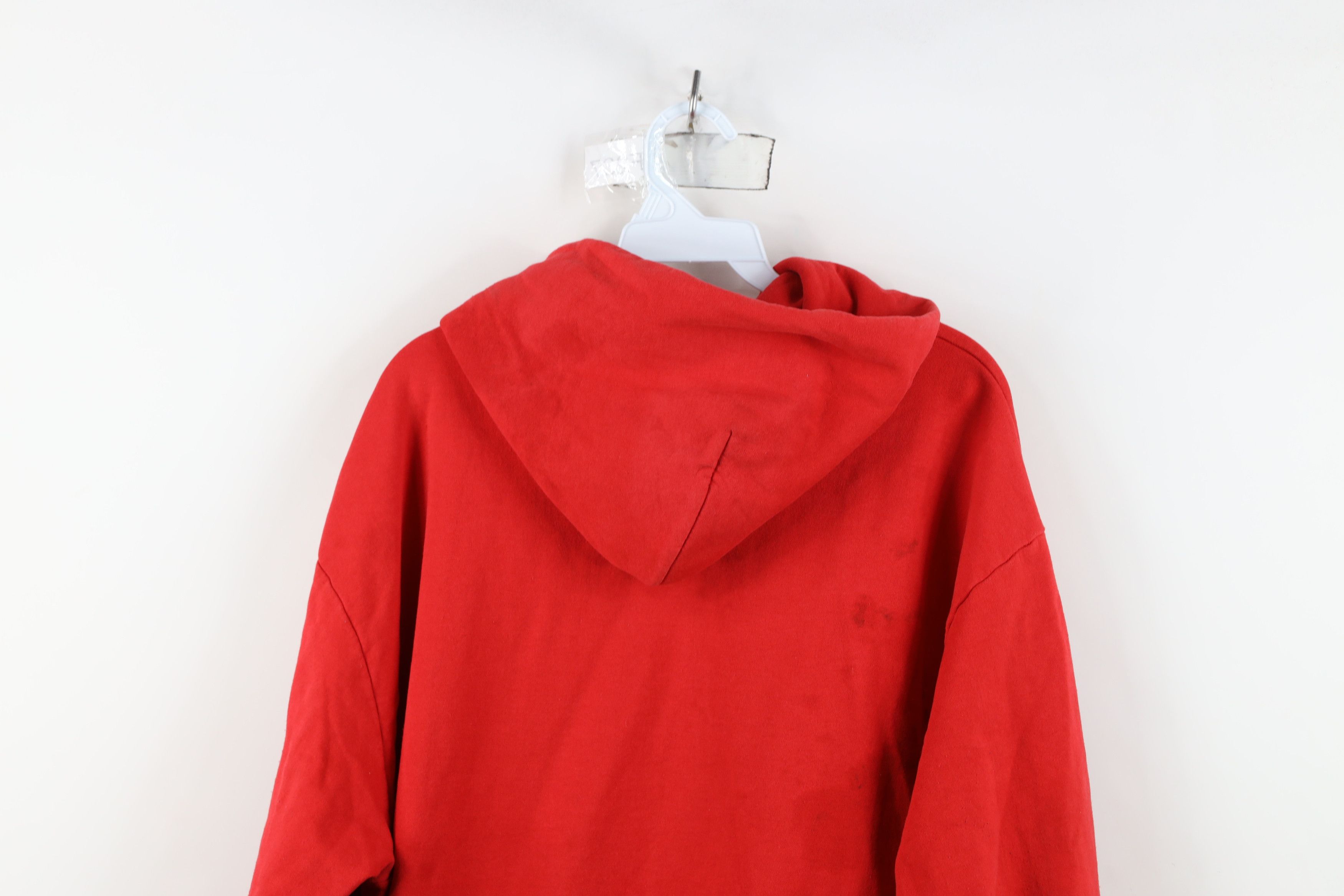 Vintage Vintage 90s Streetwear Blank Full Zip Hoodie Sweatshirt USA Size US XXL / EU 58 / 5 - 15 Thumbnail
