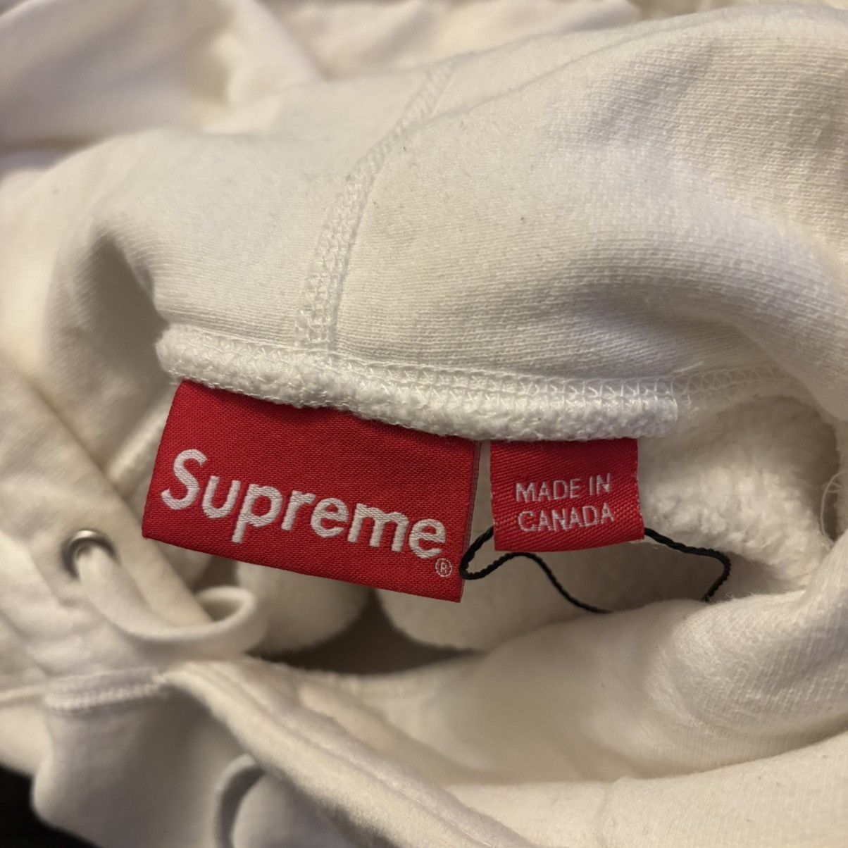 Supreme Supreme Portrait Men's White Hooded Sweatshirt Size Medium Size US M / EU 48-50 / 2 - 5 Thumbnail
