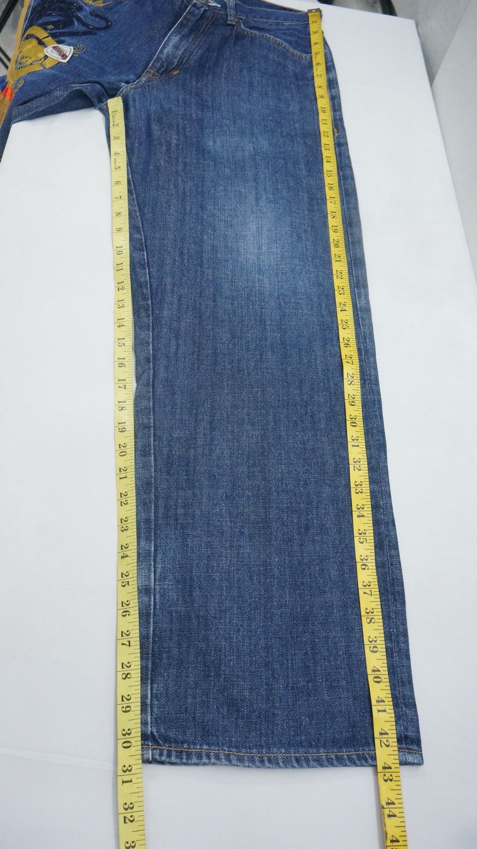 Ecko Unltd. ECKO Unlimited Classic Embroidered Vintage Baggy Jeans Size US 32 / EU 48 - 13 Thumbnail