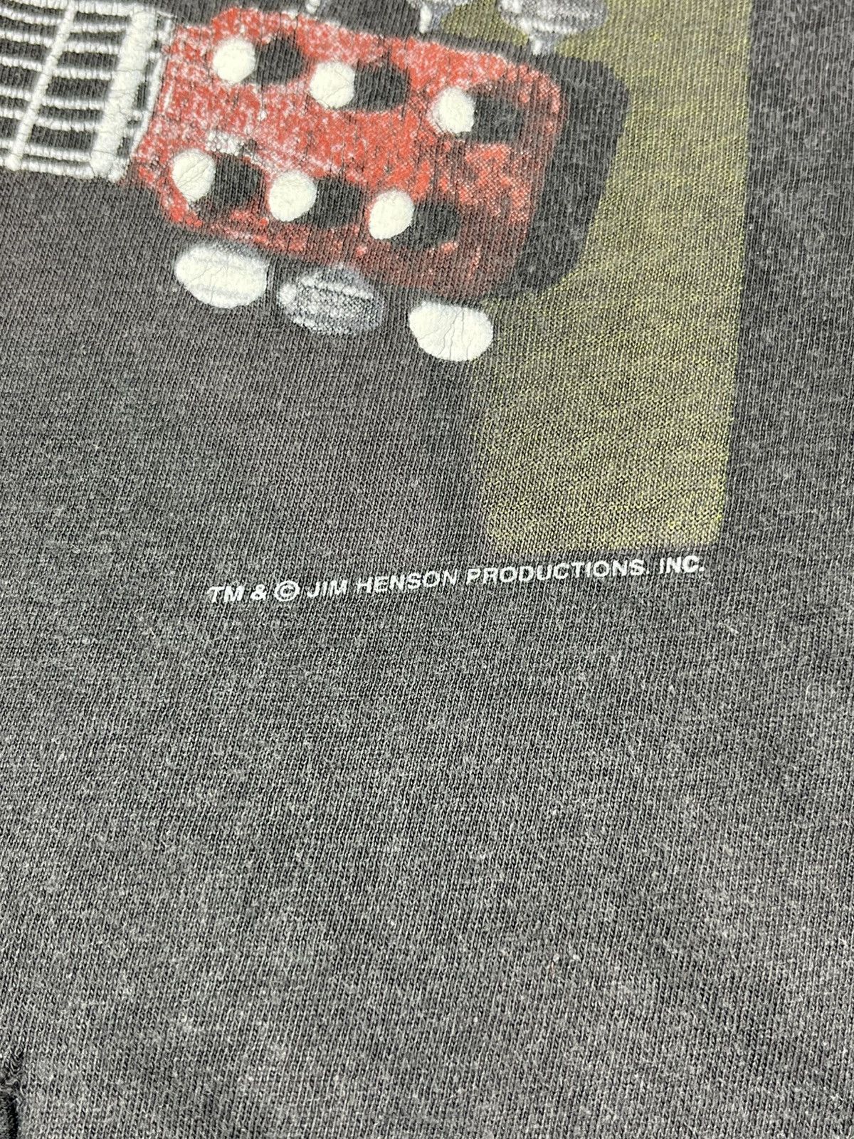 Band Tees Kermit The Frog Unplugged Tee Distressed Faded Black XXL Size US XXL / EU 58 / 5 - 5 Thumbnail
