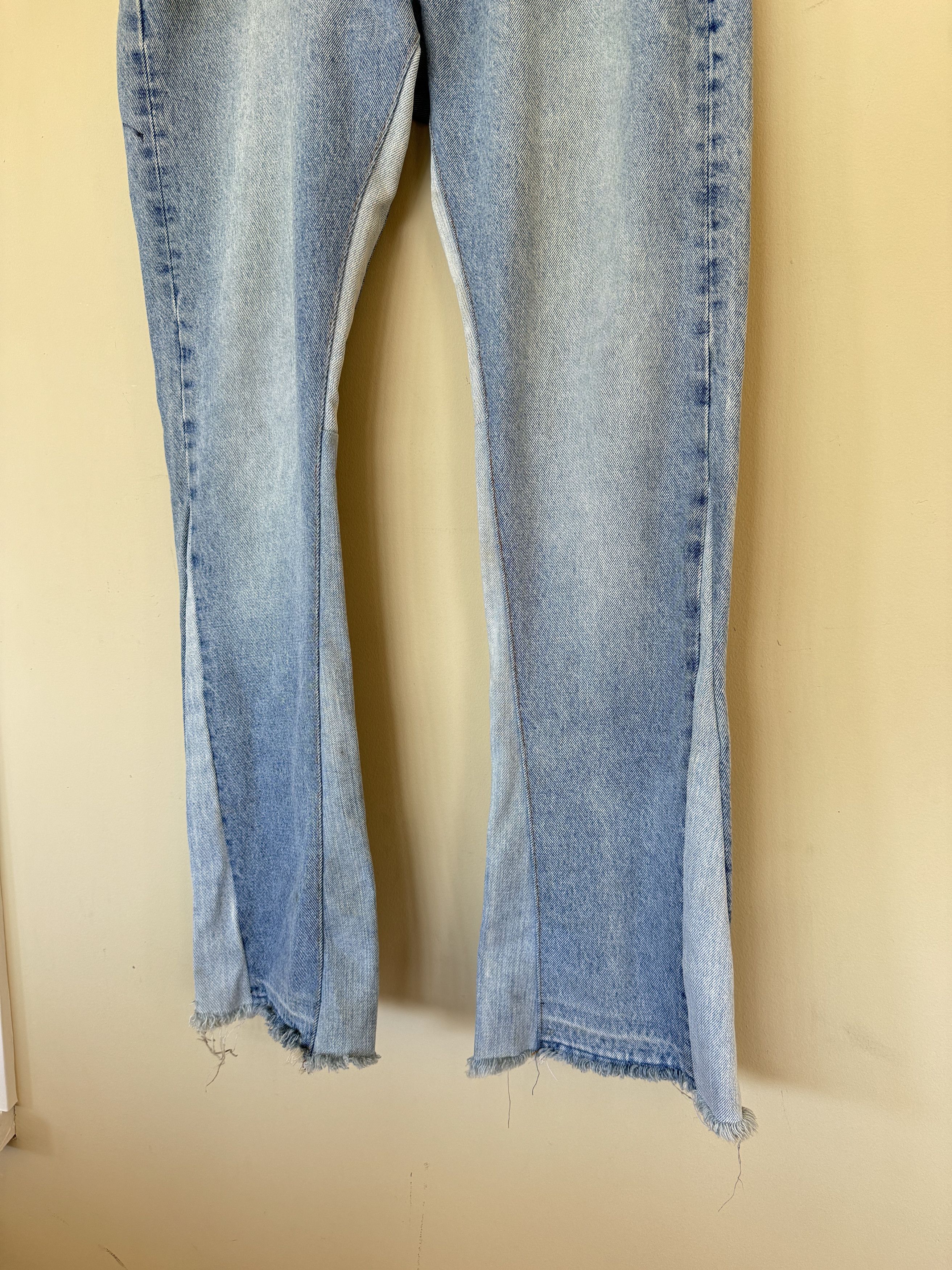 Gallery Dept. 1/1 Blue Gallery Dept Flare Denim Size US 34 / EU 50 - 3 Thumbnail