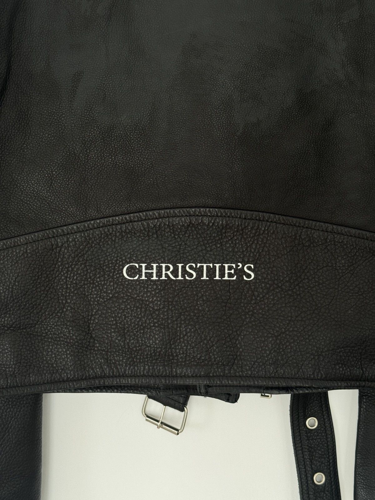 Enfants Riches Deprimes SS18 Christie's New York Sales Tax Leather Jacket Size US M / EU 48-50 / 2 - 5 Thumbnail
