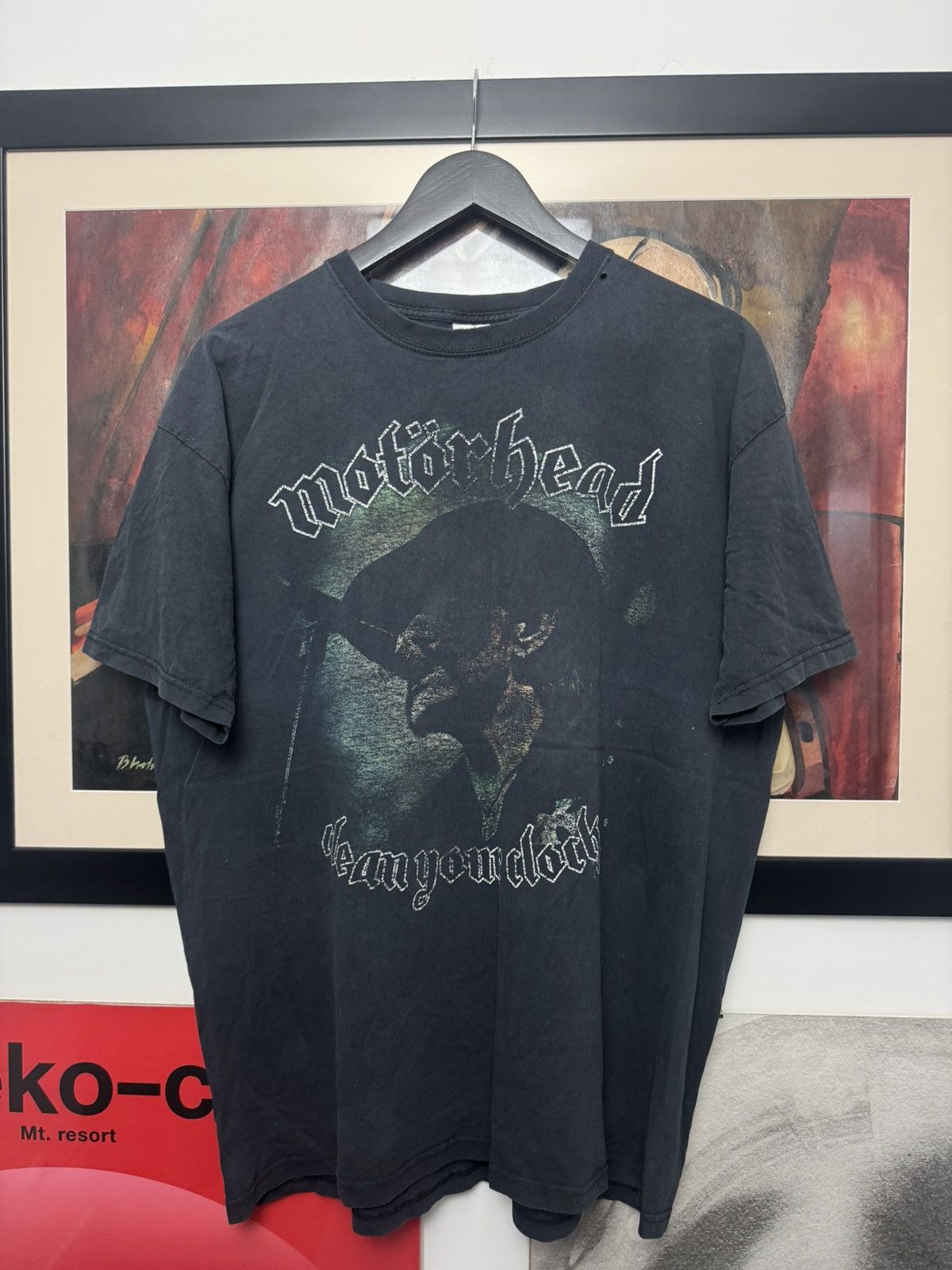 Band Tees Motorhead Vintage Band Rock Tee Washed Trashed Rare Logo Y2k Size US XL / EU 56 / 4 - 1 Thumbnail