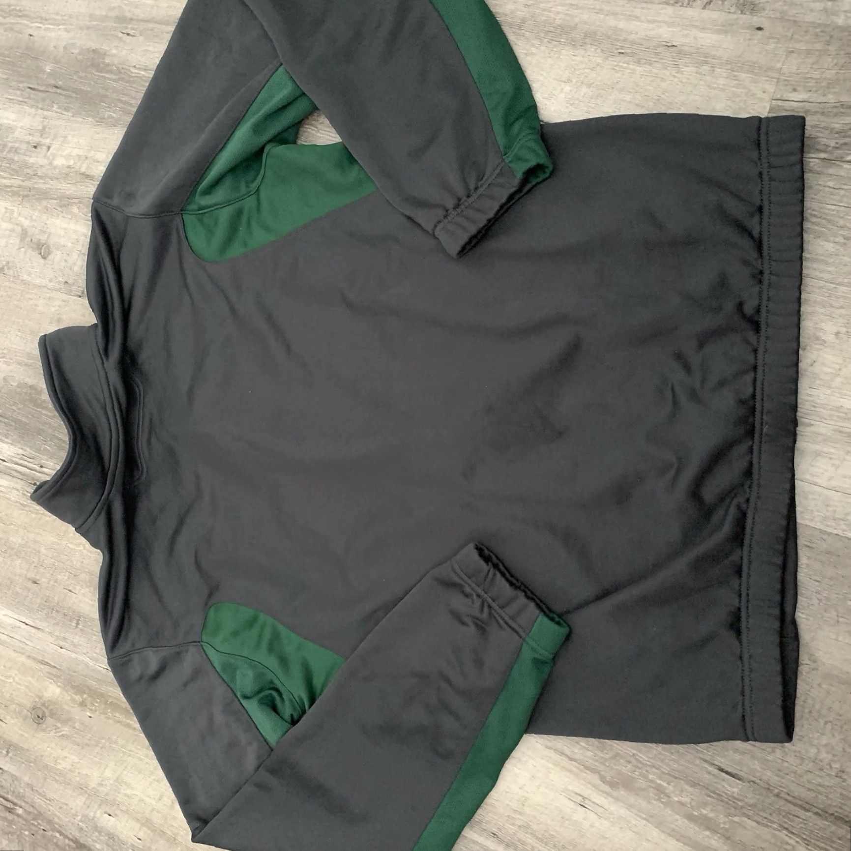 Nike NIKE Players Training Warm Up Jacket Mens M Gray Anthracite Colorblock Full Zip Pockets Breathable Track Jacket 380181-220 Size US M / EU 48-50 / 2 - 5 Thumbnail