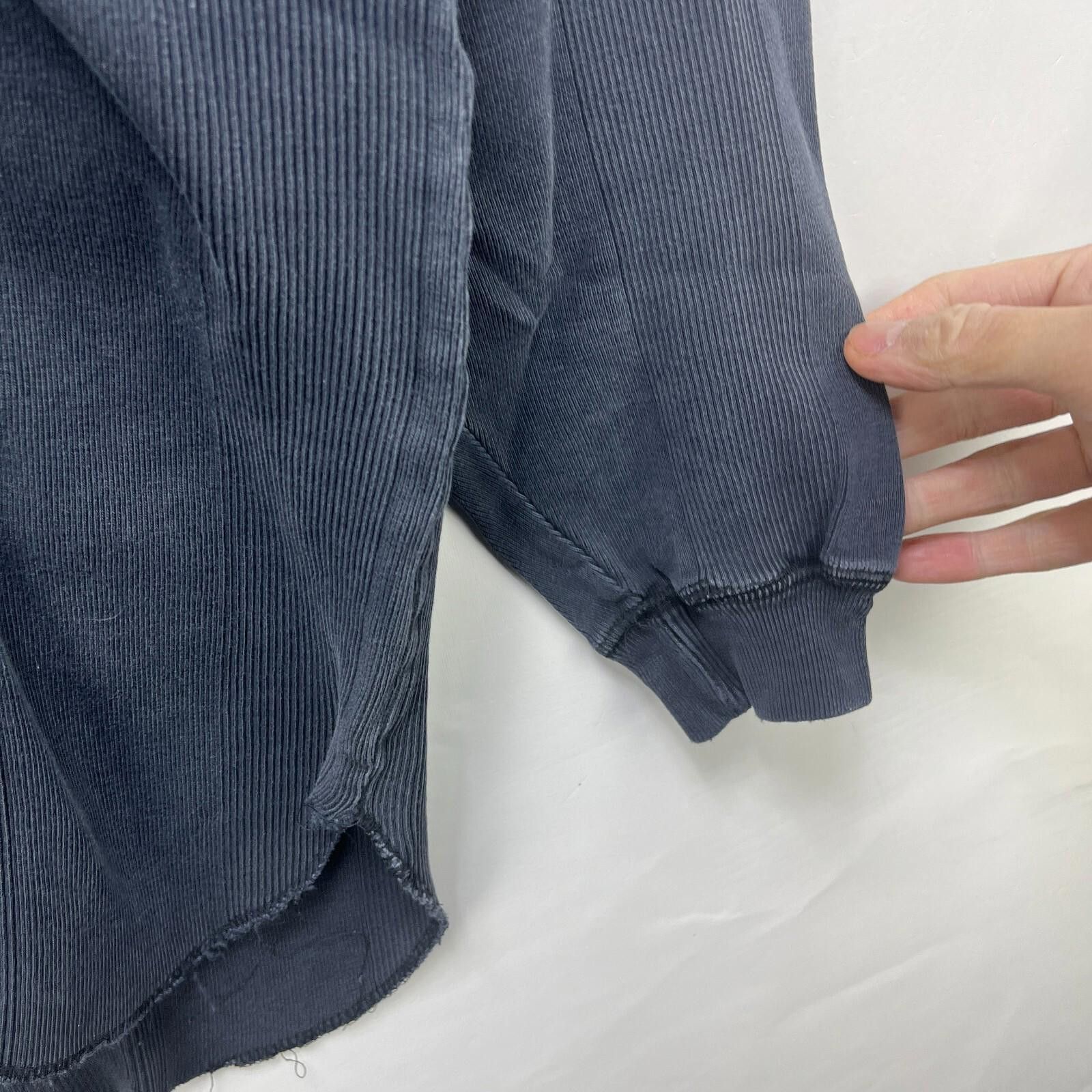 Gap Vintage 90s Gap Blank Sun Faded Black Shirt Medium Size US M / EU 48-50 / 2 - 5 Thumbnail