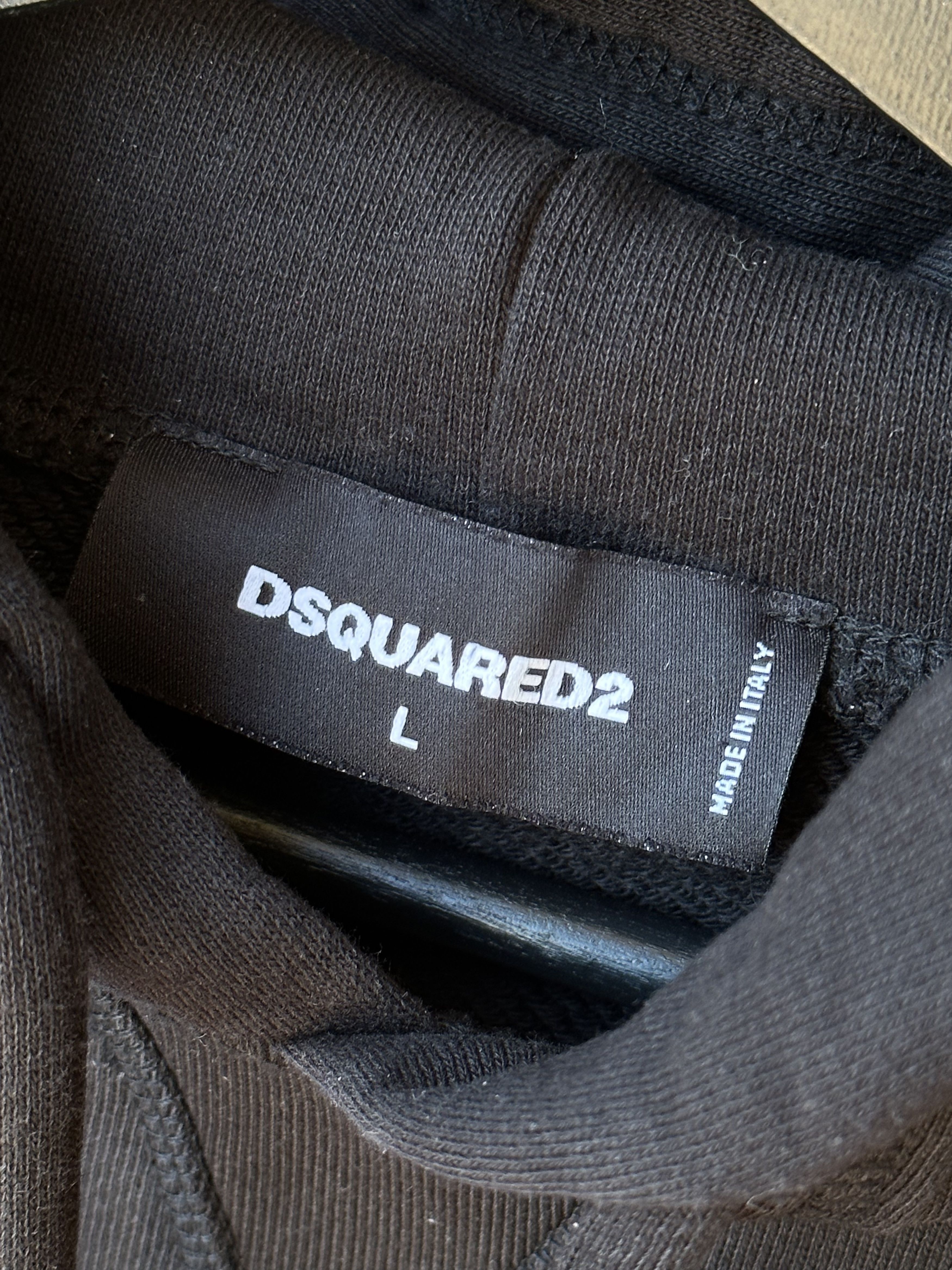 Dsquared2 DSQUARED2 HOODED SWEATSHIRT SWEATER LONGSLEEVE MEN'S L Size US L / EU 52-54 / 3 - 4 Thumbnail
