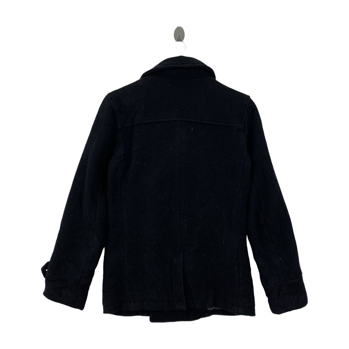 HARE Vintage HARE Japanese Brand Designer Wool Peacoat Jacket Size S / US 4 / IT 40 - 2 Thumbnail