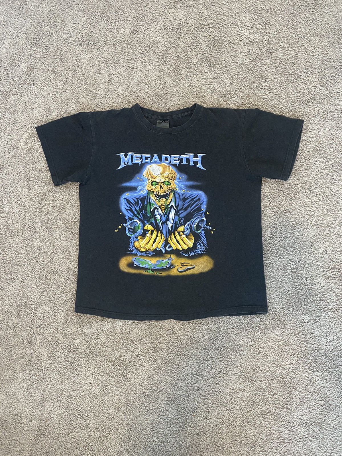 Vintage Vintage MegaDeath Y2k Skull Mummy Tee Size US S / EU 44-46 / 1 - 1 Thumbnail