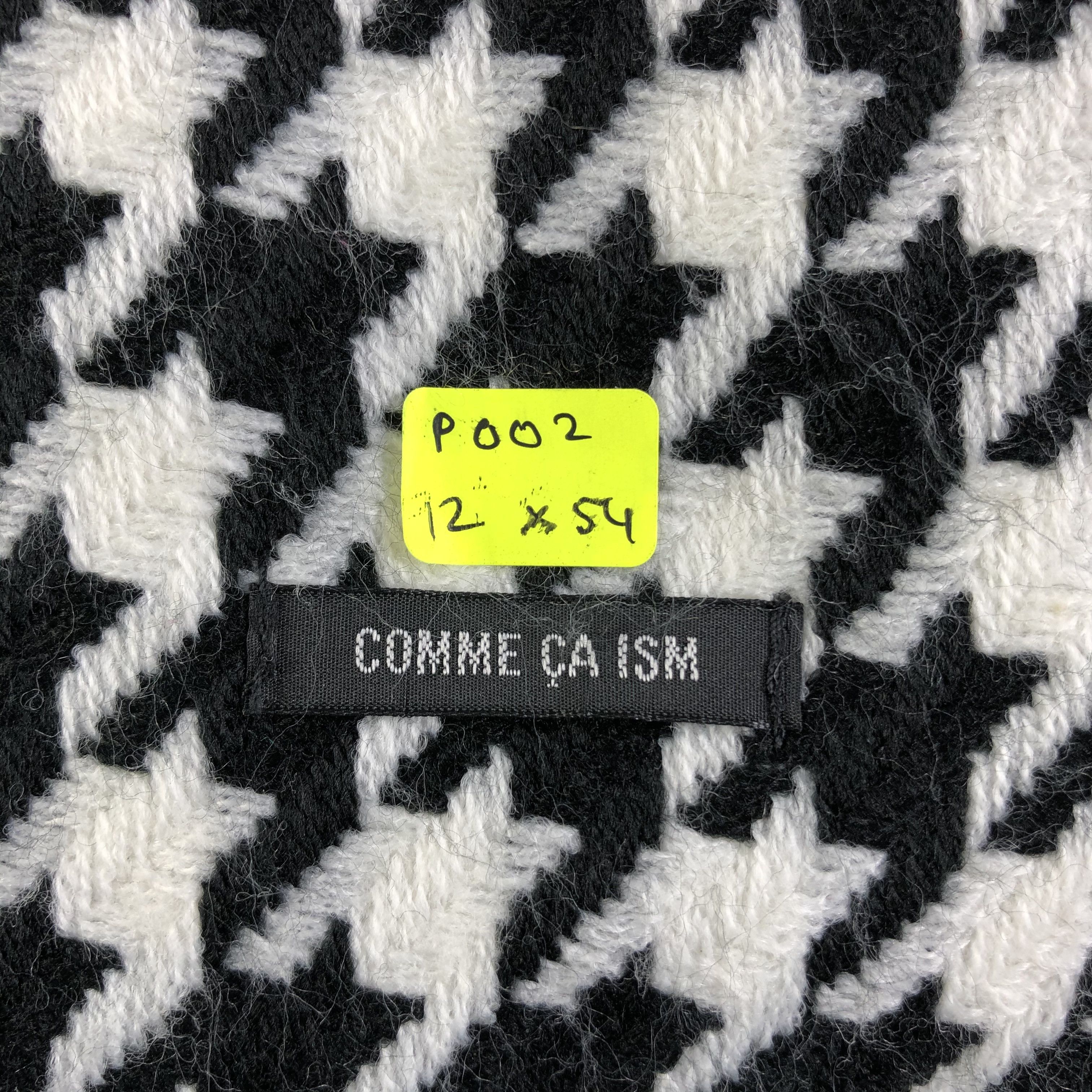 Comme Ca Ism Comme Ca Ism Houndstooth Scarf / Muffler / Neckwear P002 Size ONE SIZE - 7 Thumbnail