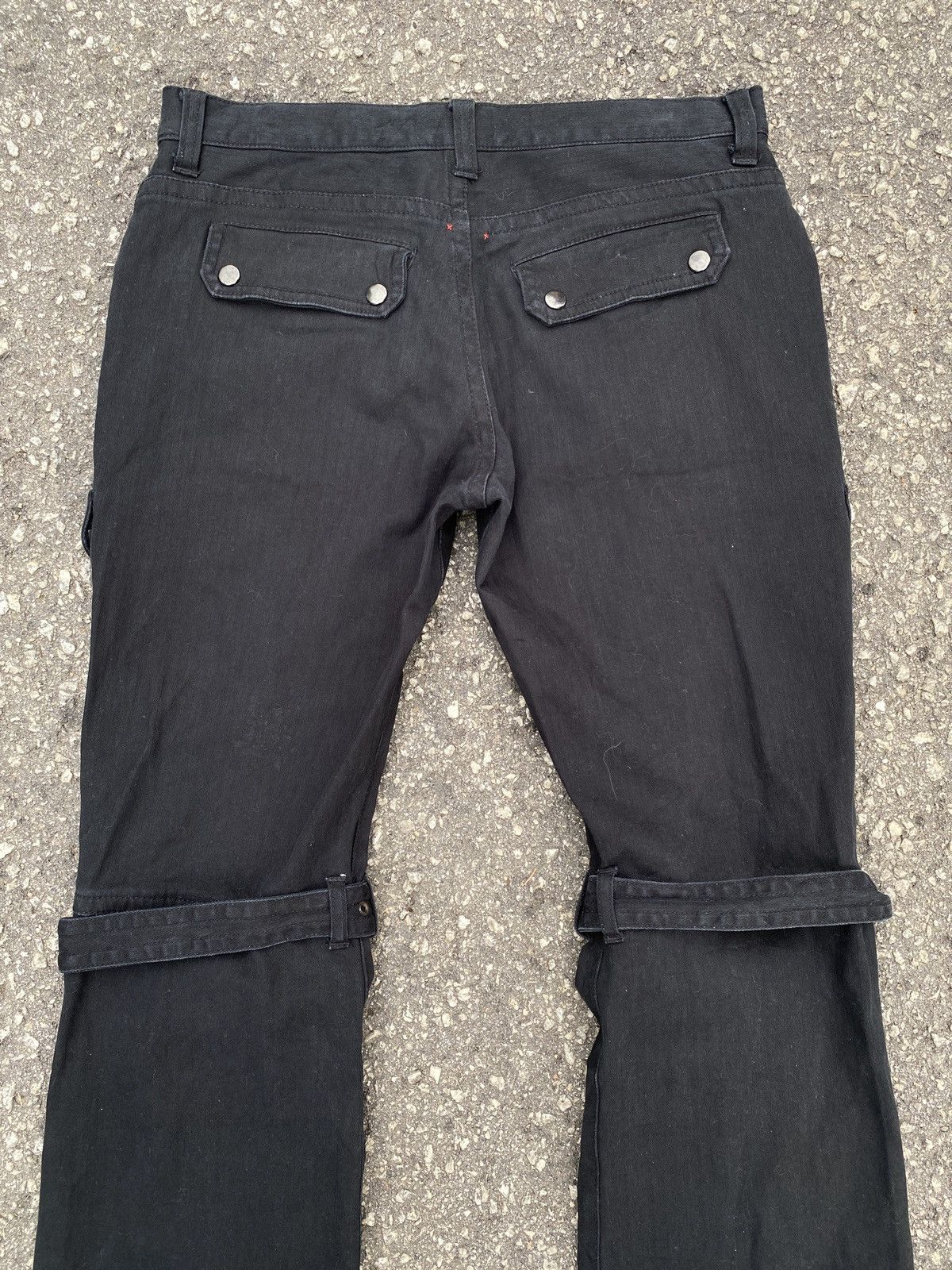 Hysteric Glamour 2000s Semantics Design Multipocket Bondage Flare Pant Size US 33 - 12 Thumbnail