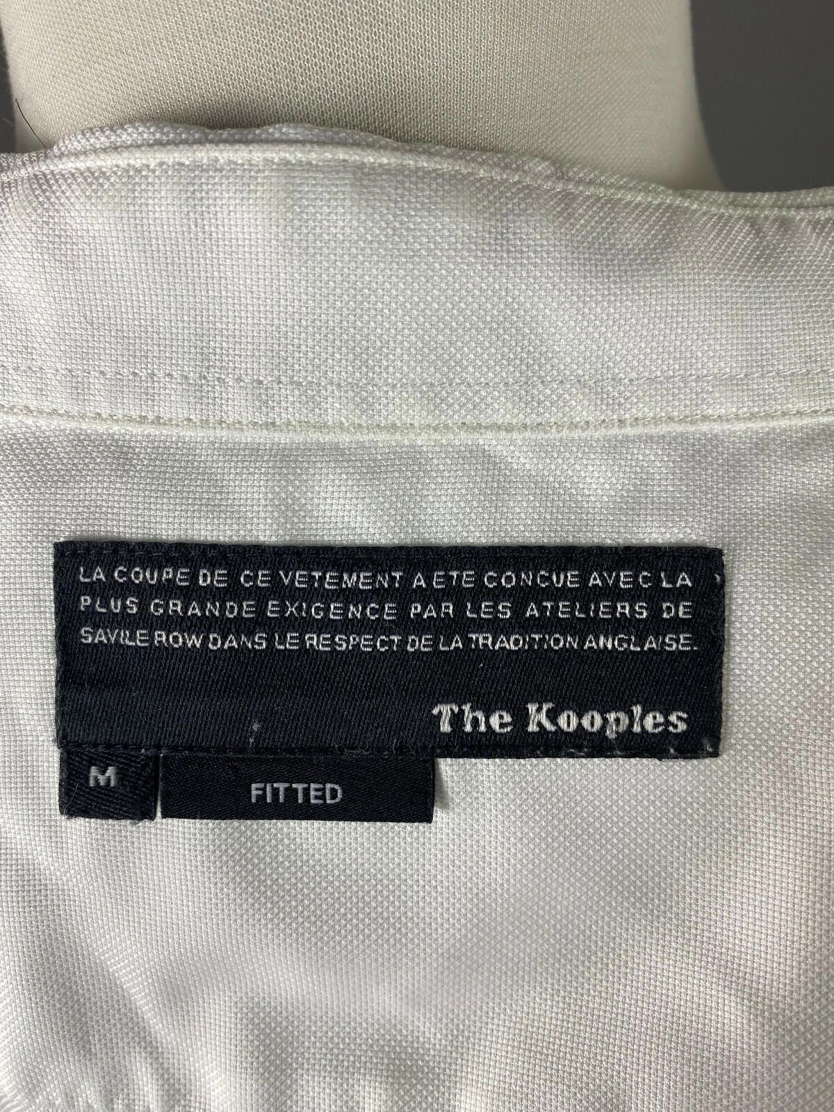 The Kooples The Kooples White Cotton Fitted Button Down Shirt Size M Size M / US 6-8 / IT 42-44 - 10 Thumbnail