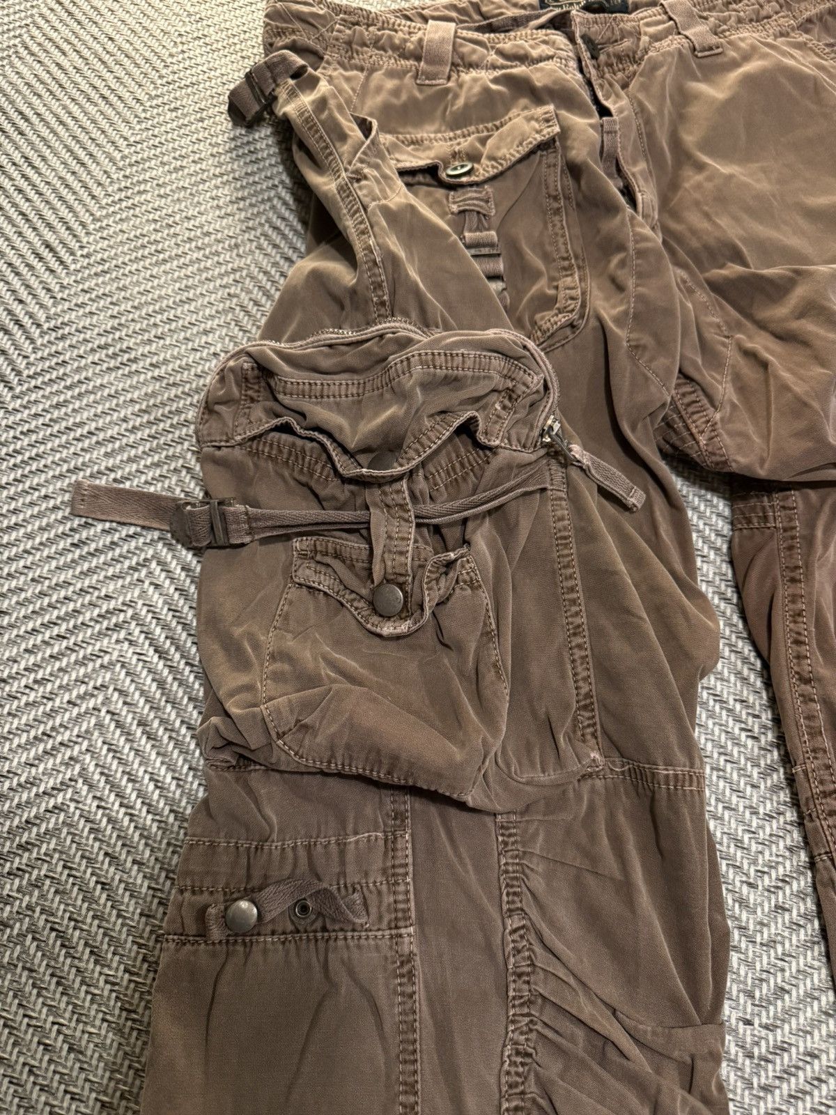 Ralph Lauren RALPH LAUREN CLASSIC CARGO PANTS PARACHUTE BOMBER PANTS Size US 32 / EU 48 - 7 Thumbnail