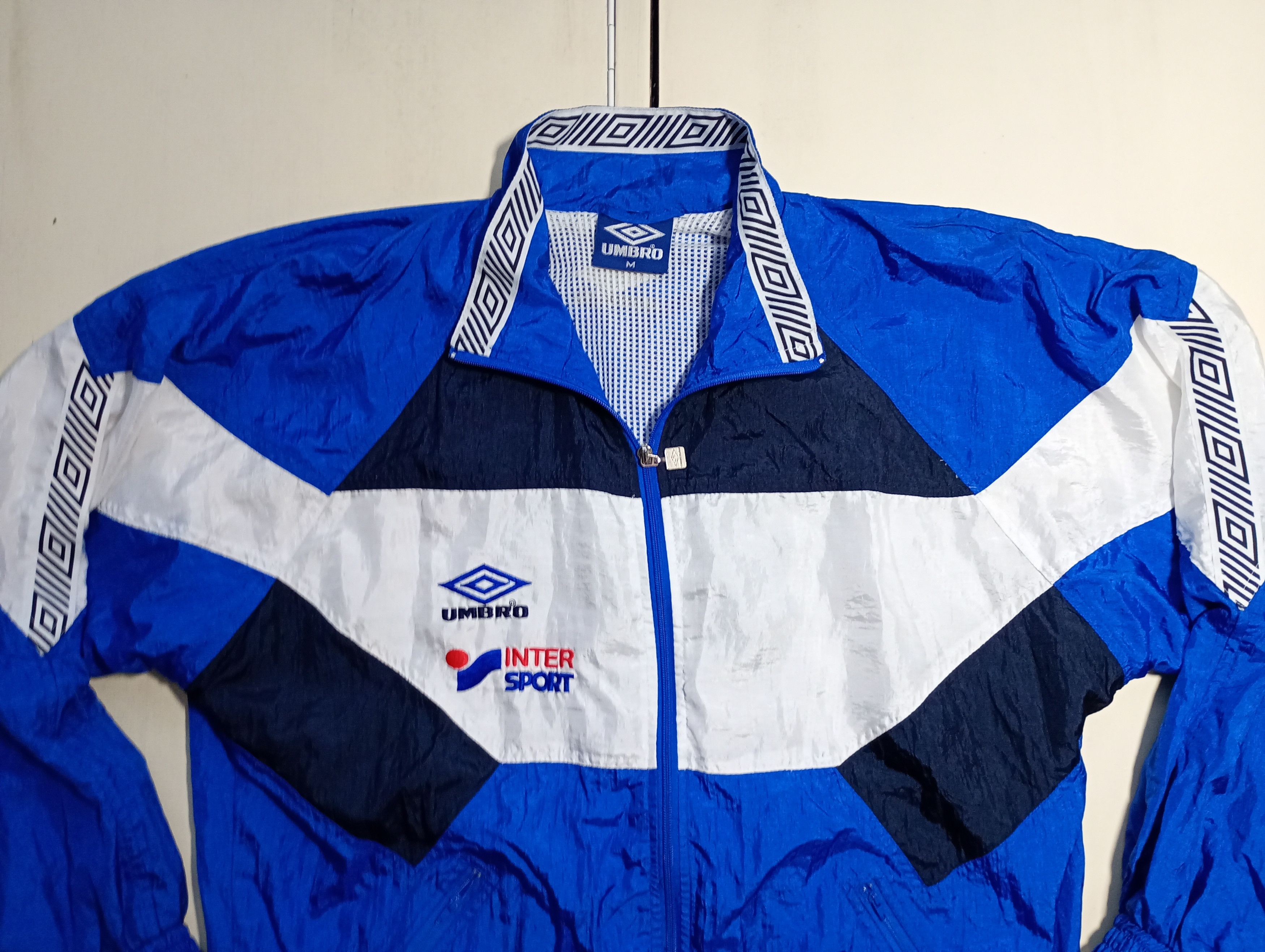 Umbro Umbro Inter Sport Track Top Jacket Vintage 90's Size US M / EU 48-50 / 2 - 7 Thumbnail