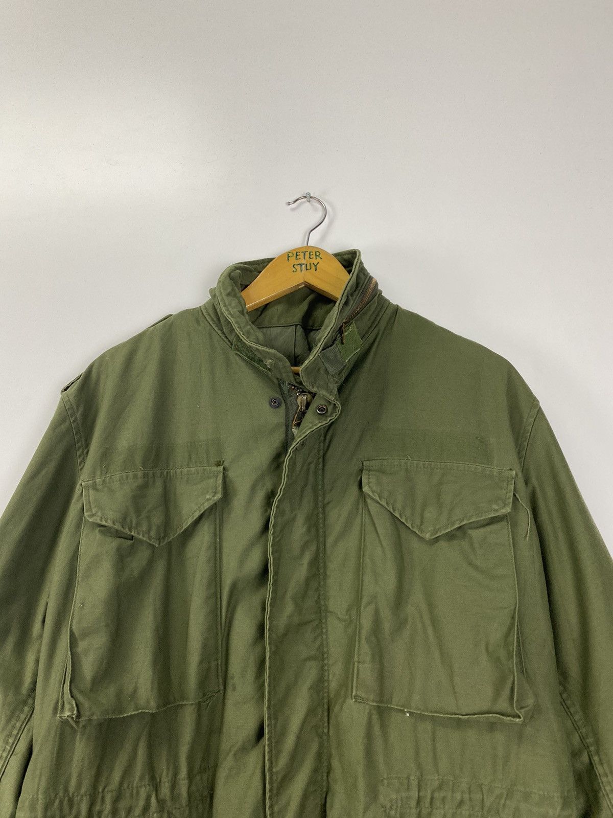 Vintage Vintage 80s Military Jacket Size US L / EU 52-54 / 3 - 6 Thumbnail