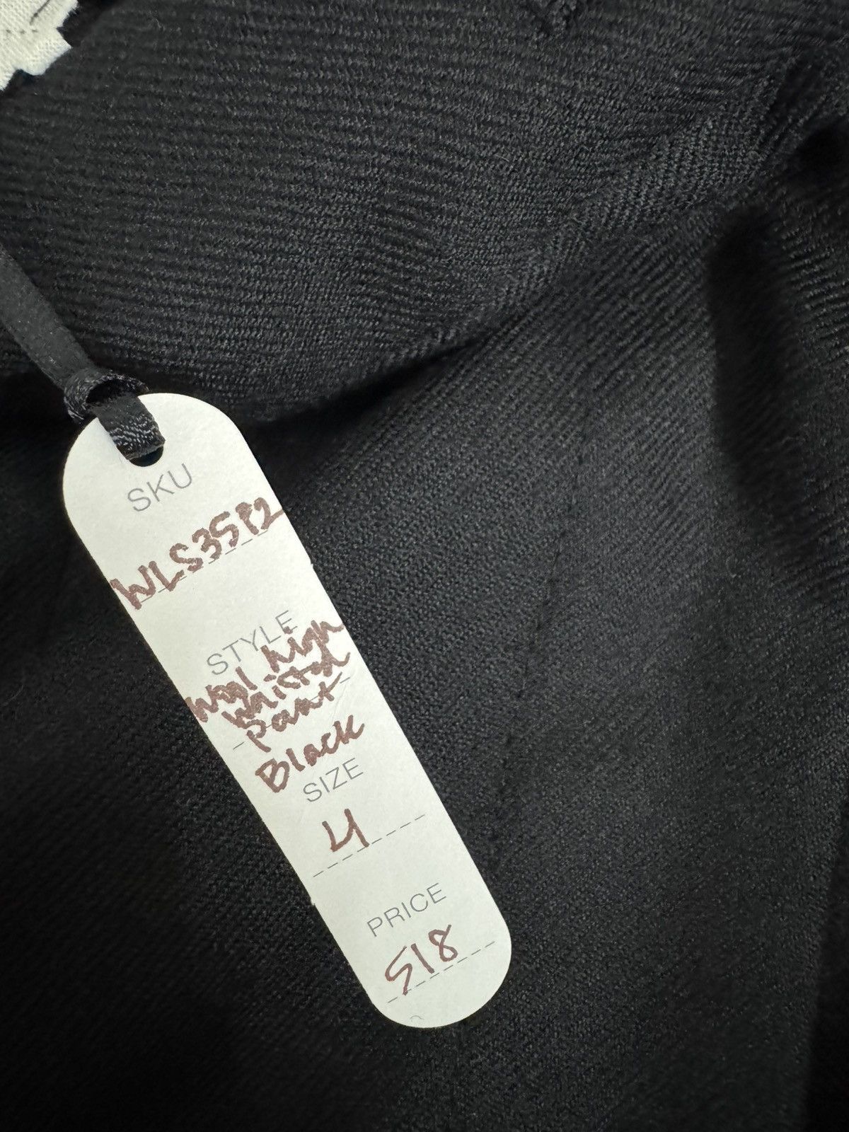 Gary Graham Gary Graham High Waisted Black Trousers – Size 4 Size 27" / US 4 / IT 40 - 10 Thumbnail