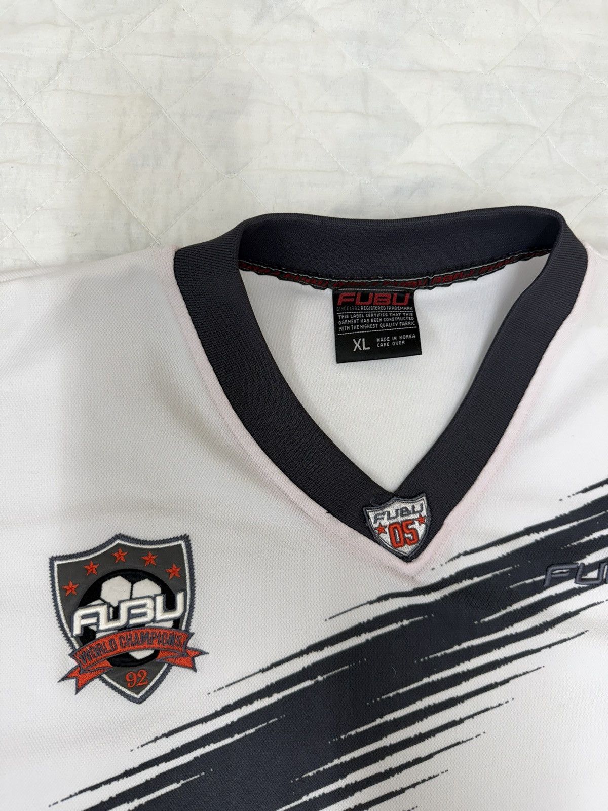 Fubu Vintage Y2k FUBU Soccer Jersey Size US XL / EU 56 / 4 - 3 Thumbnail