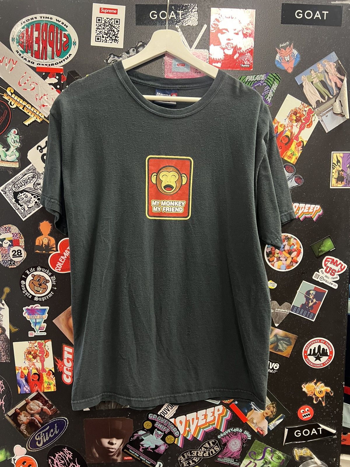 Vintage Vintage My Monkey My Friend Shirt Size US L / EU 52-54 / 3 - 1 Thumbnail