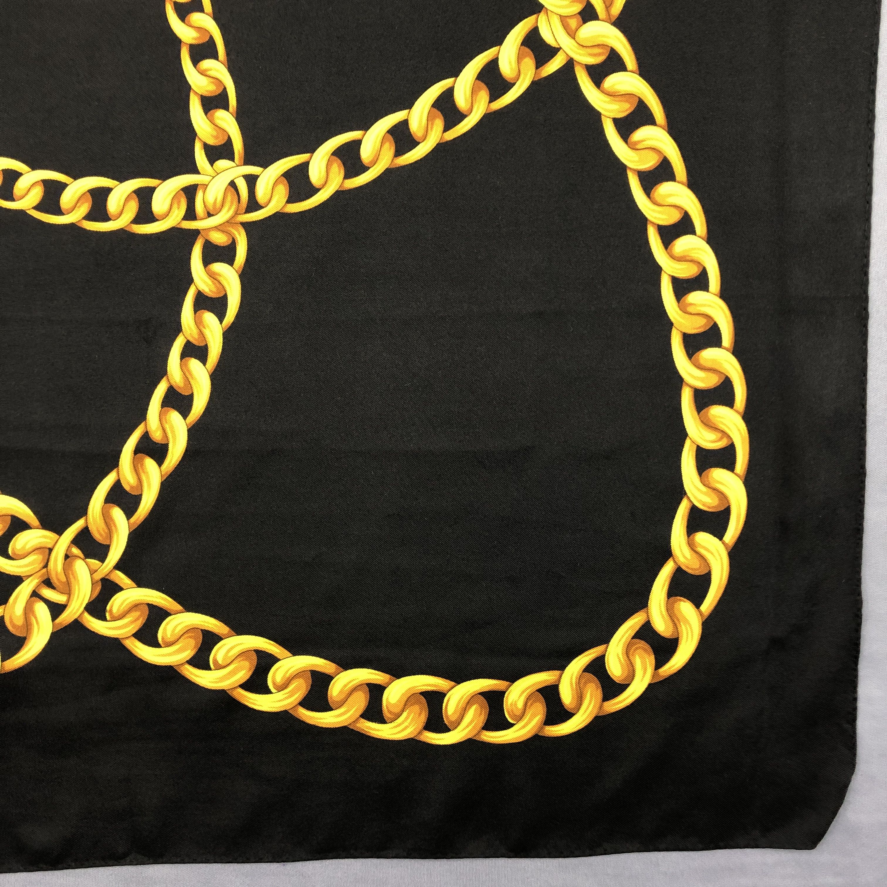 Other × Vintage Vintage Bracelet Motif SILK Scarf Twill Stole Wraps Scarves Size ONE SIZE - 5 Thumbnail