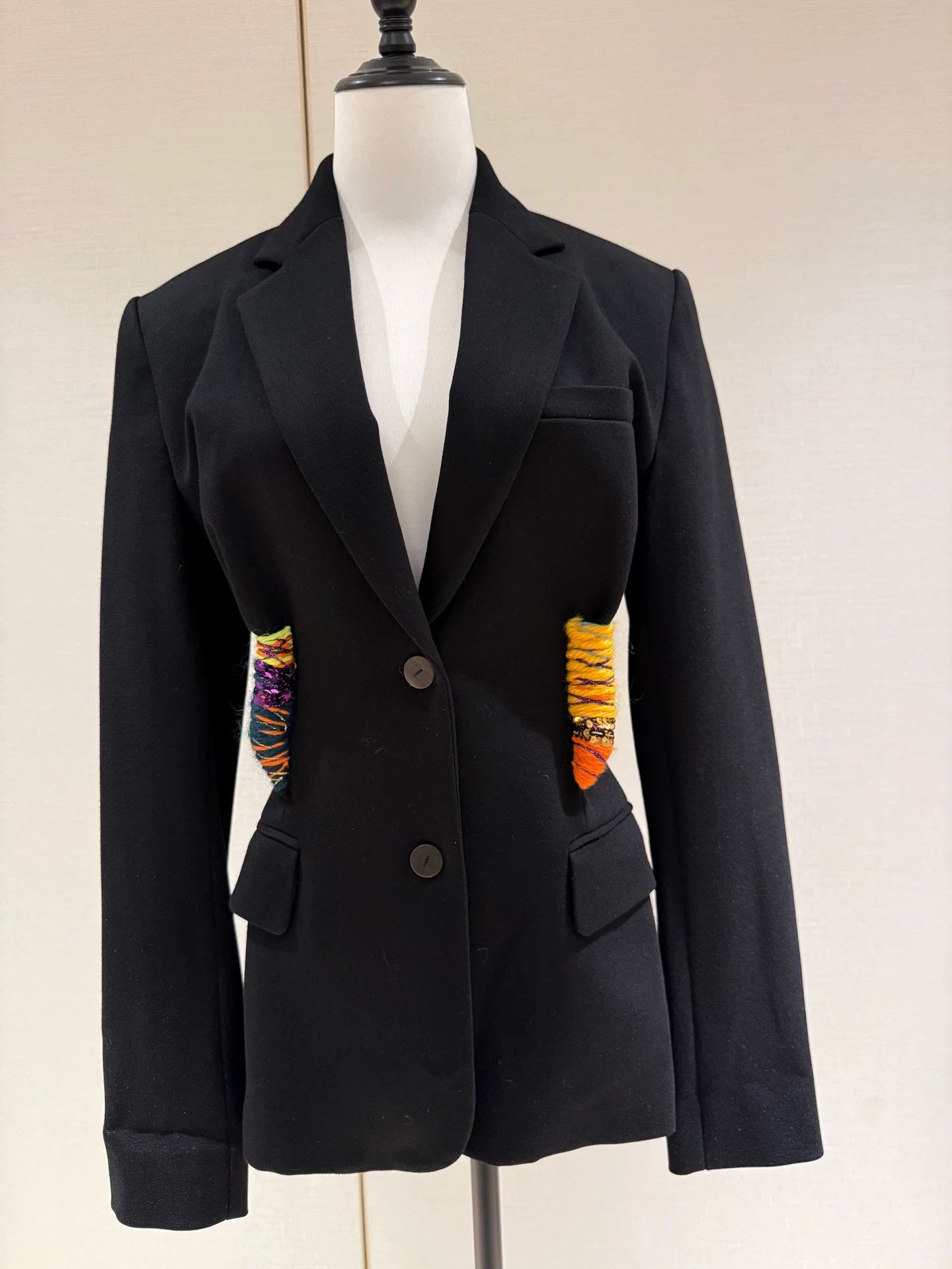 Loewe loewe ethnic style wool blend coat Size US XS / EU 42 / 0 - 1 Thumbnail