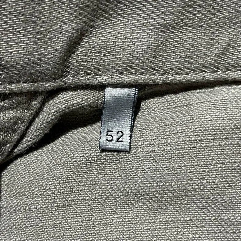 Dior Dior Gray pin logo embroidered long-sleeved denim jacket Size US L / EU 52-54 / 3 - 8 Thumbnail