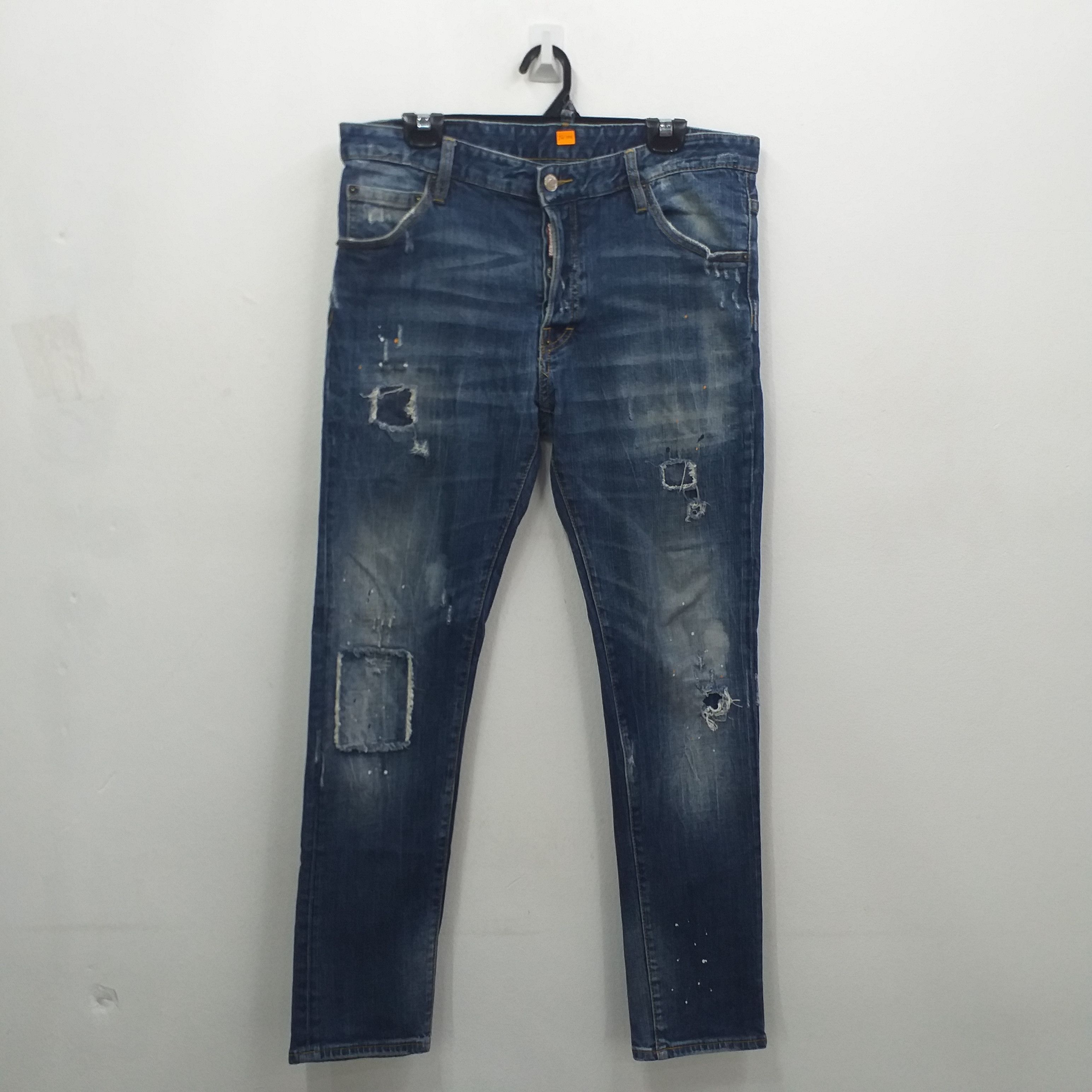 Hysteric Glamour Dsquared2 Japanese Brand Distressed Denim 36x30.5 -JN003 Size US 36 / EU 52 - 1 Thumbnail