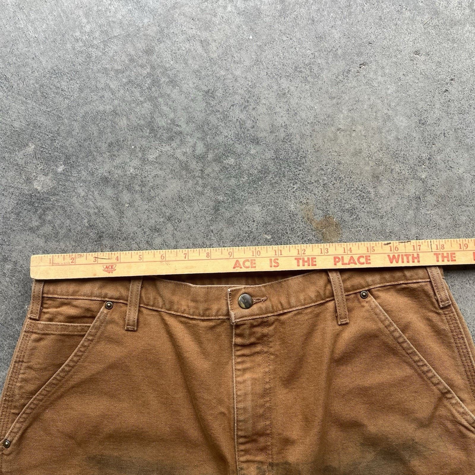 Carhartt Vintage Carhartt Double Knee Pants Mens 36 X 32 Brown Workwe Size US 36 / EU 52 - 5 Thumbnail