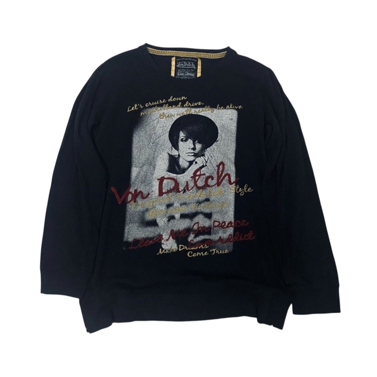 Von Dutch Vintage Von Dutch Y2K Photo Print Long Sleeve Size US S / EU 44-46 / 1 - 1 Thumbnail