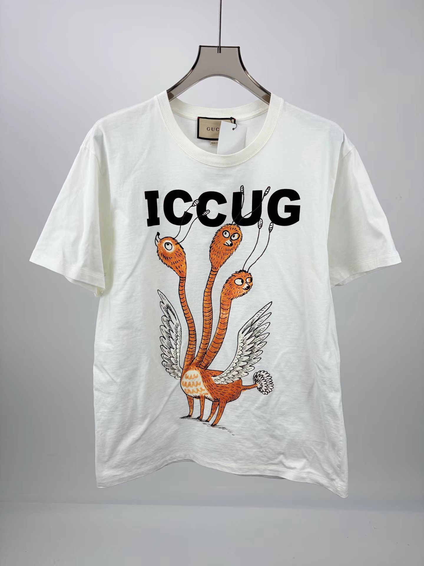 Gucci GUCCI Three Birds Designer Print Short Sleeve Tee Size US M / EU 48-50 / 2 - 1 Thumbnail